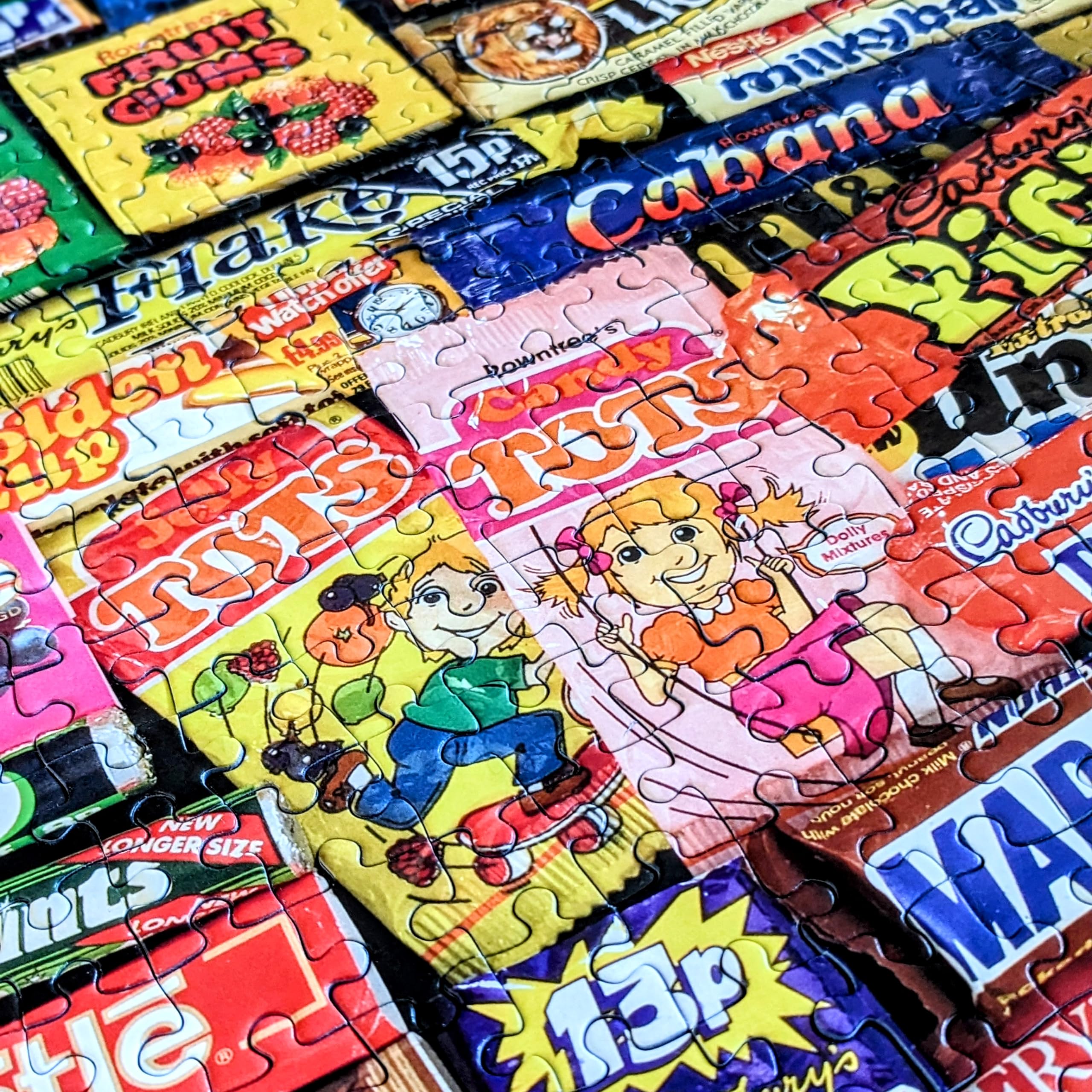 Gibsons Sweet Memories of the 1980s Jigsaw Puzzle - 1000 Pieces | 68 x 49 cm 3