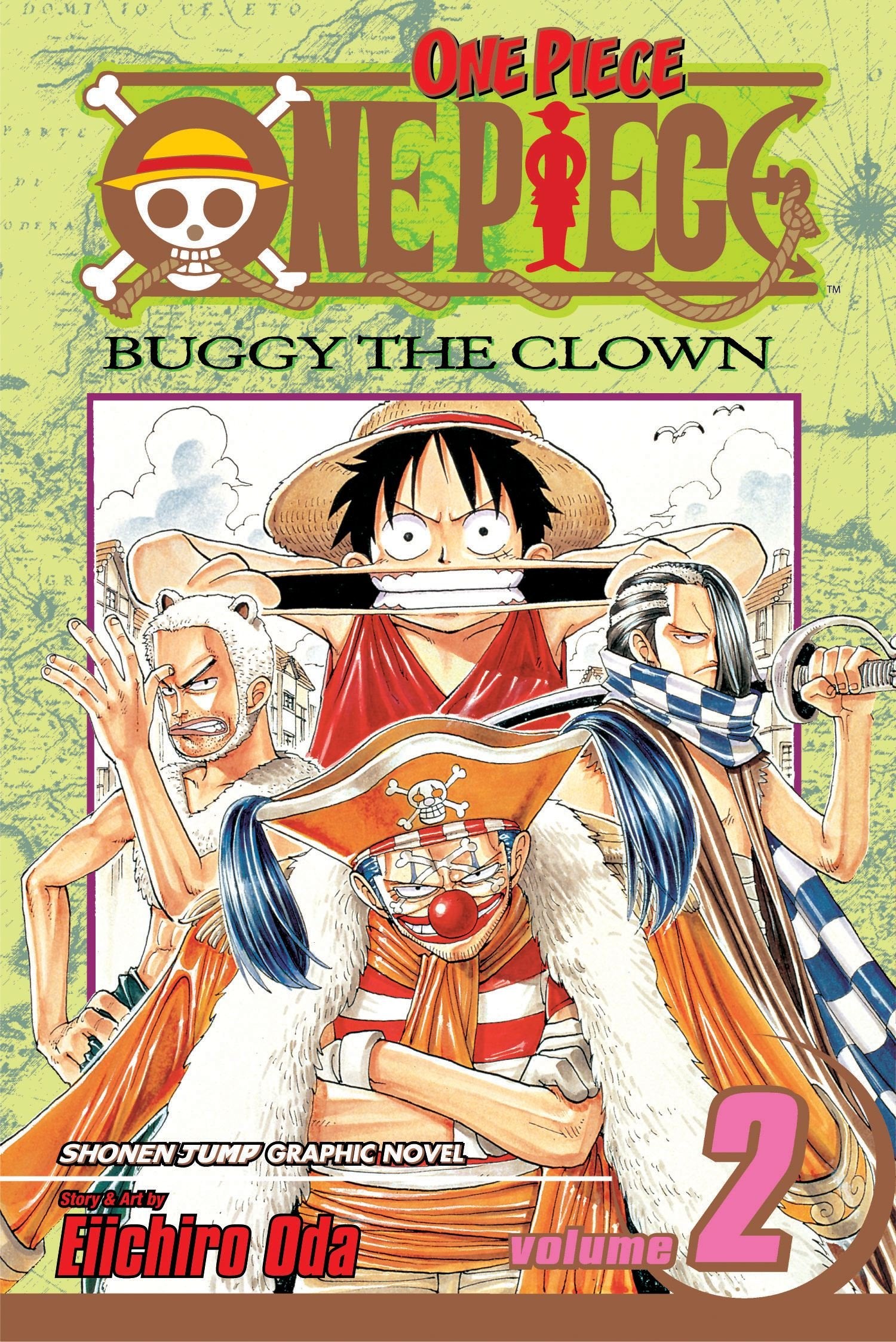 One Piece Volume 2: Buggy the Clown - Paperback | 200 Pages | English