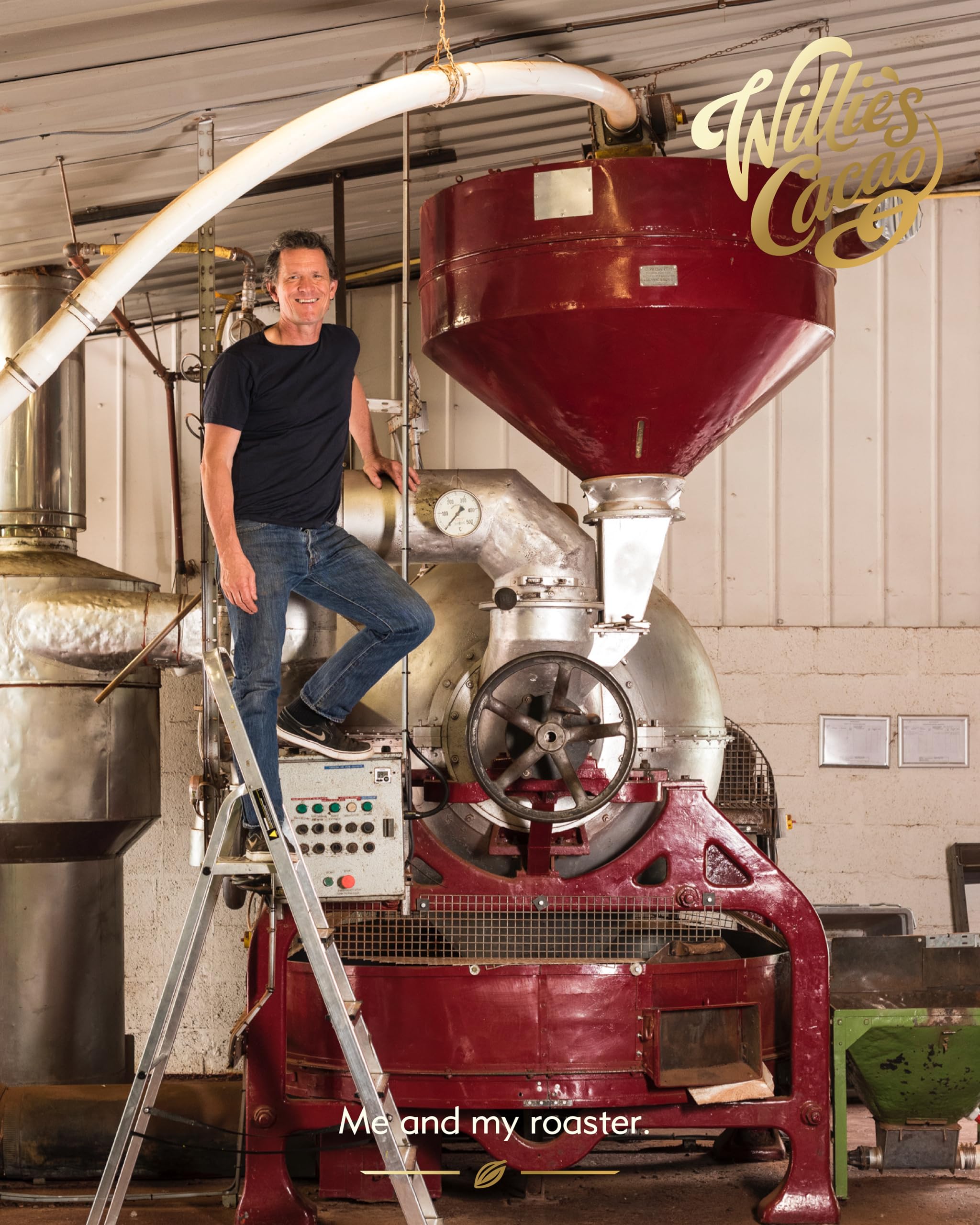 Willie's Cacao - 100% Cocoa with Pistachio & Date - No Added Sugar Chocolate Bar 11