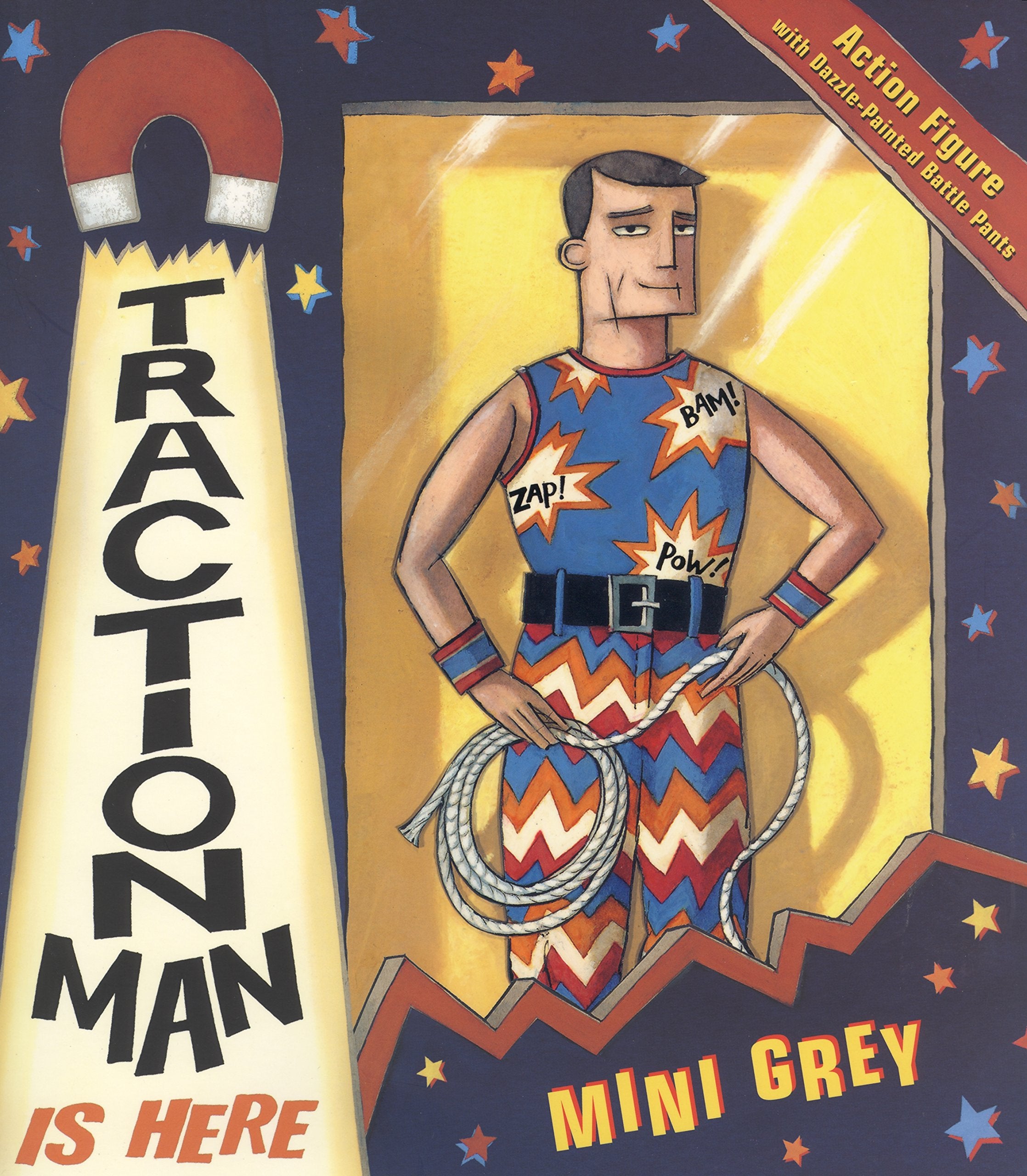 Red Fox Picture Books Traction Man Is Here (Traction Man, 1) Paperback | Ages 5-7 1