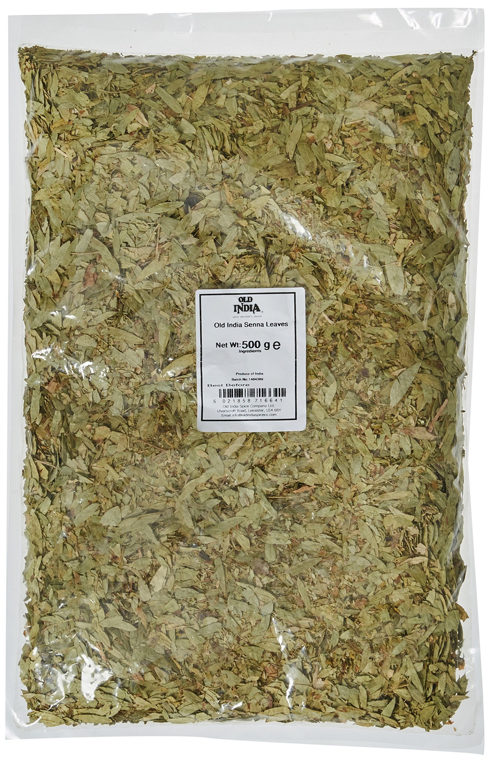 Old India Senna Leaves - 100% Natural Whole Spice | 500g Pack 1