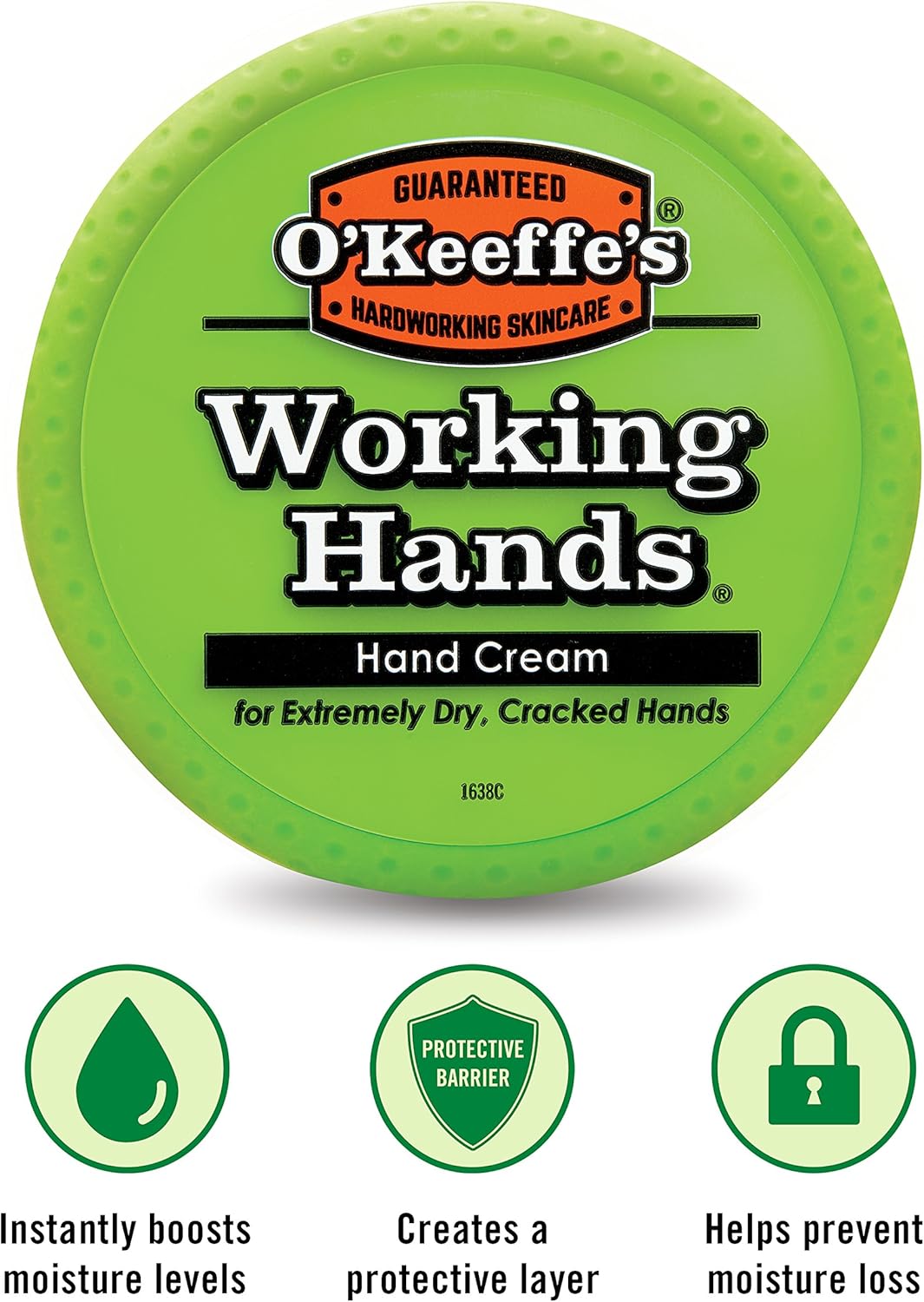 O'Keeffe's Working Hands Moisturizing Hand Cream (96g Jar, Pack of 6) 9