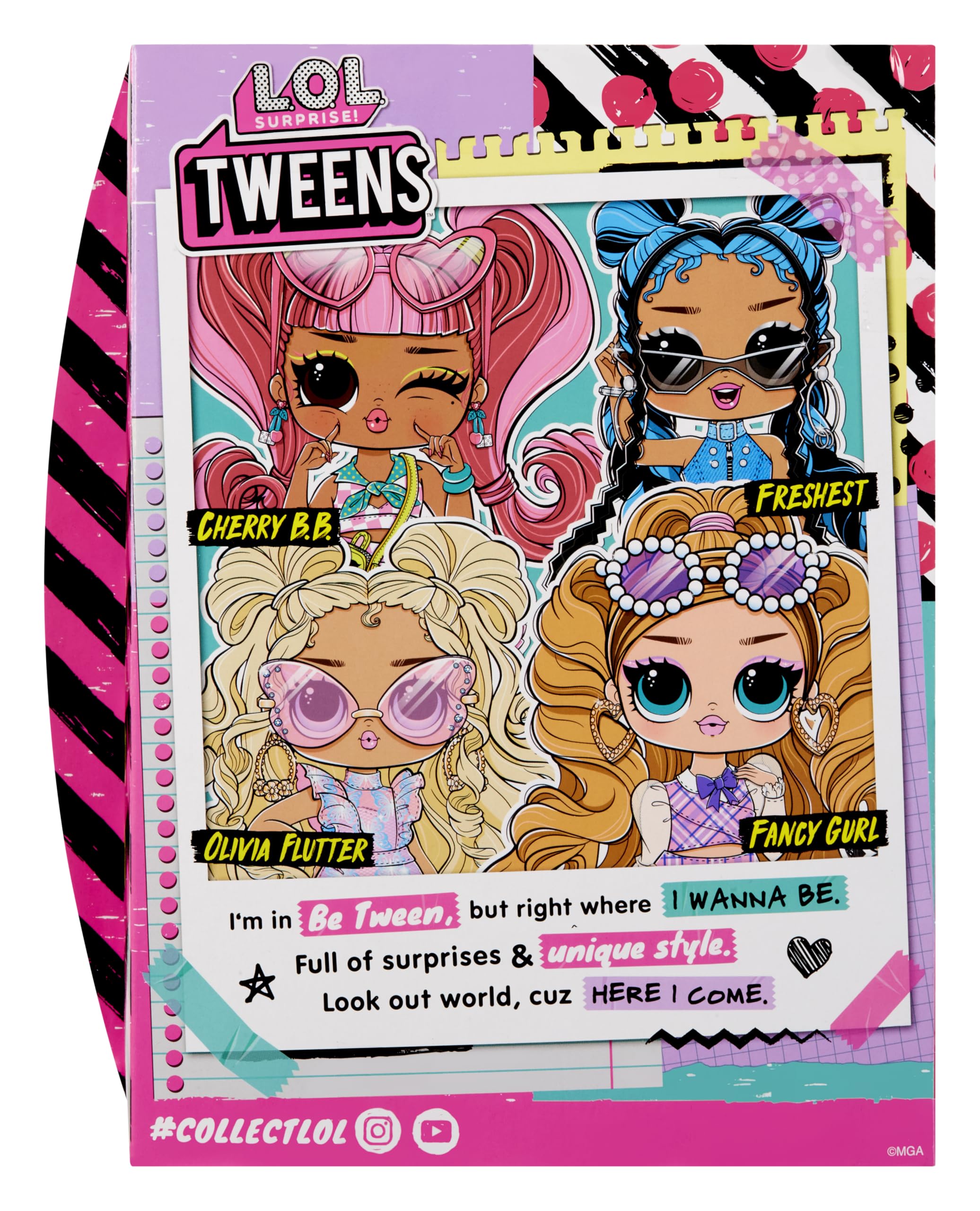 L.O.L. Surprise! Tweens Core Doll - Cherry B.B. - Articulated Fashion Doll with Outfit, Accessories & Journal - 4 to Collect 13