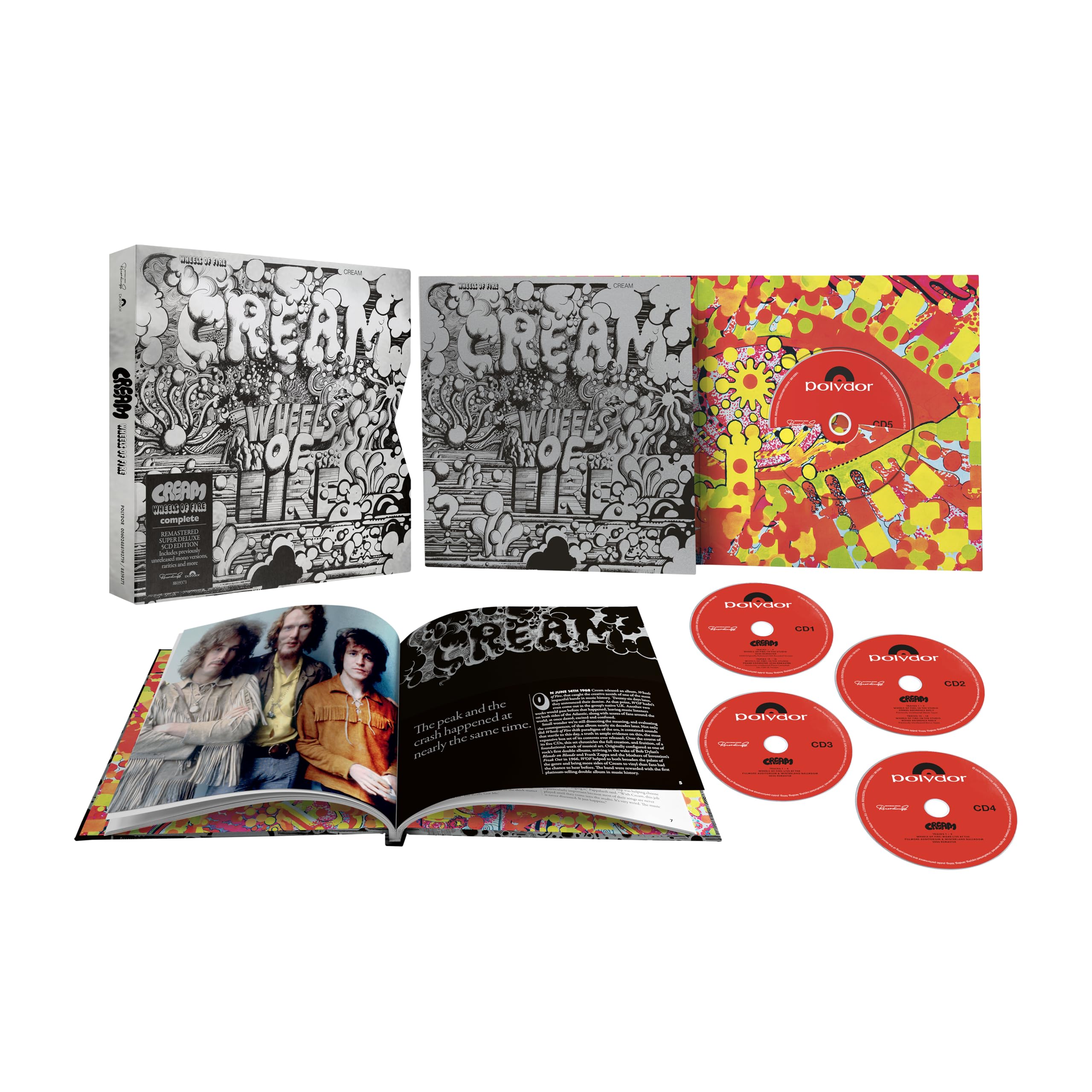 Cream - Wheels Of Fire [5CD Box Set] 1