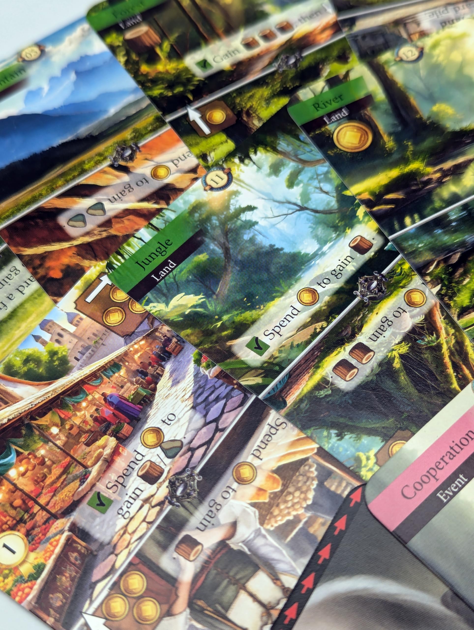 Fryx Games Kingdom Legacy Feudal Kingdom - Strategy Card Game for 1 Player 9