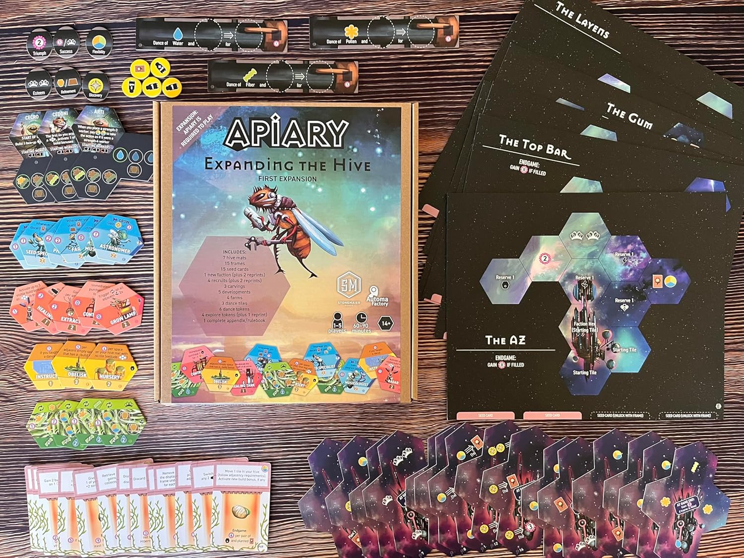 Stonemaier Games Apiary: Expanding the Hive Expansion Board Game 9