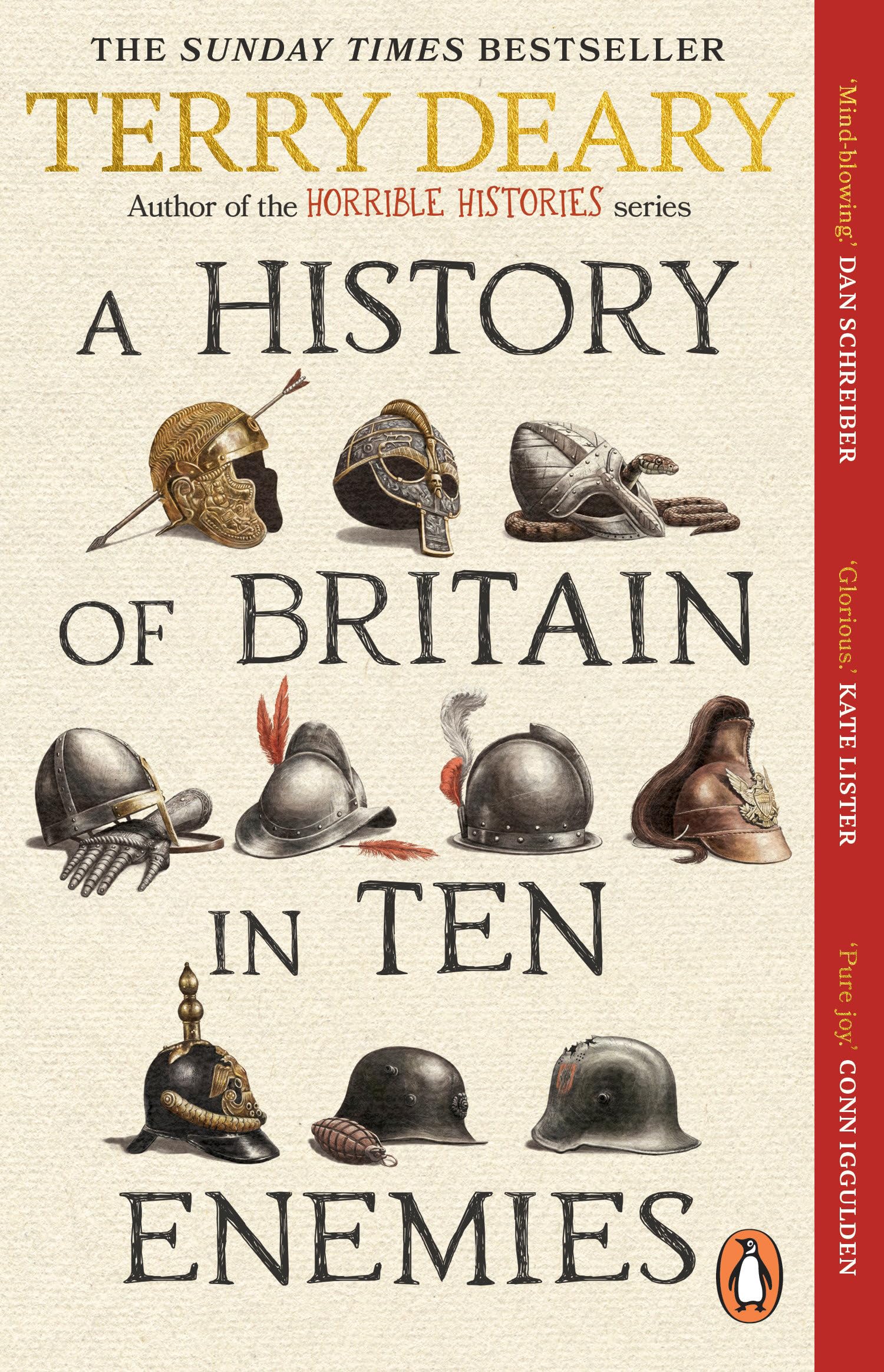 Terry Deary - A History of Britain in Ten Enemies | Humour Book | Paperback 1