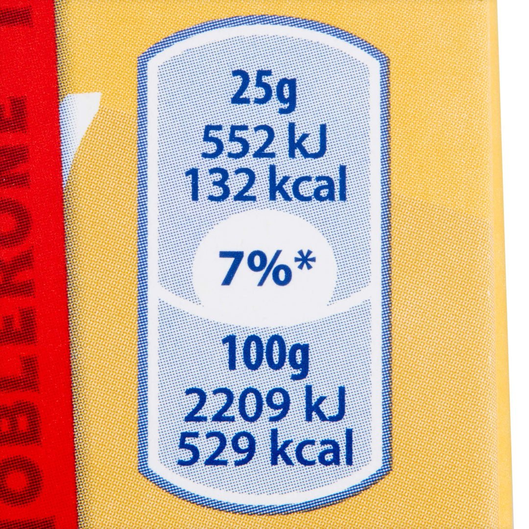 Toblerone Swiss Milk Chocolate Bar with Honey and Almond Nougat 750g