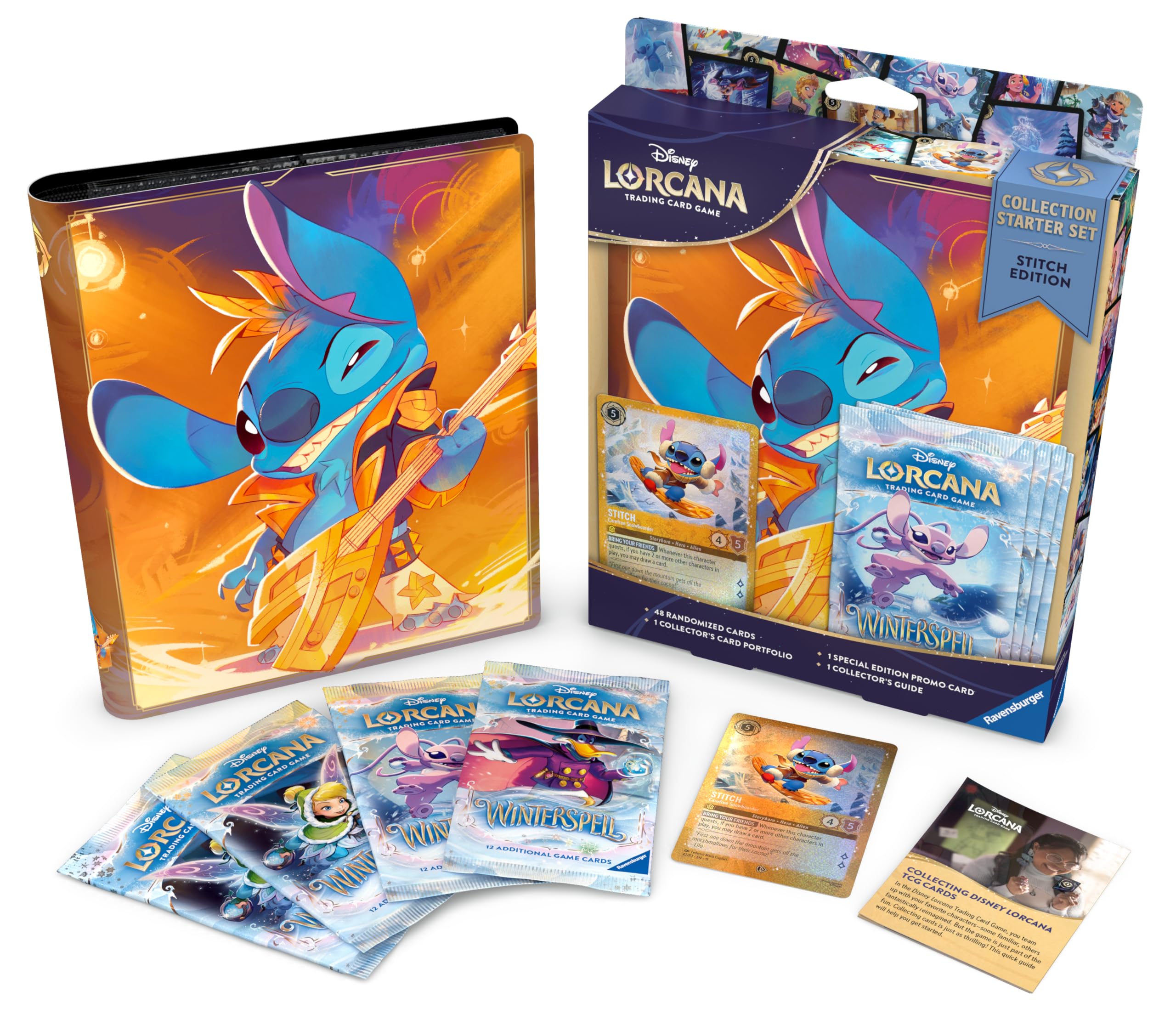 Ravensburger Disney Lorcana Trading Card Game Starter Set - Stitch Edition | Ages 8+ | English