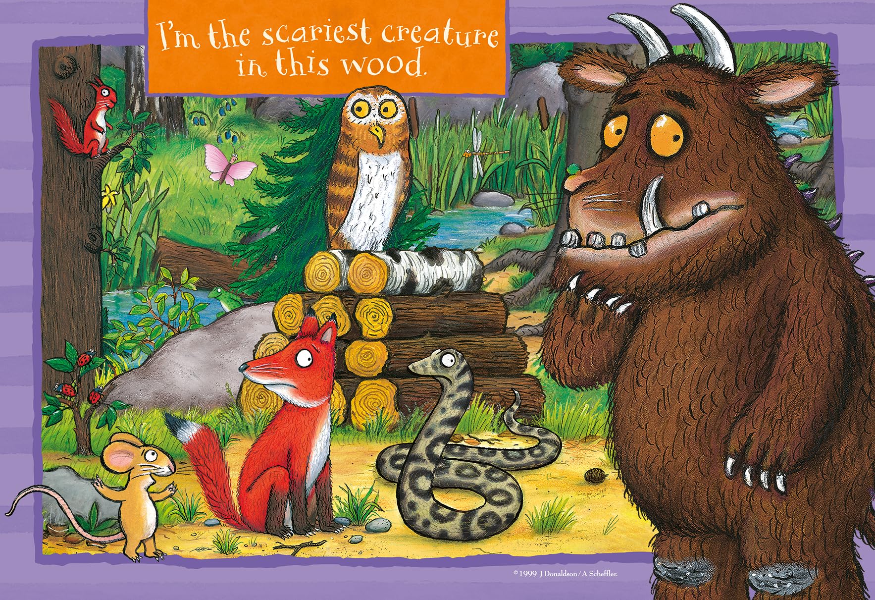Ravensburger The Gruffalo 35 Piece Jigsaw Puzzle - Kids Ages 3+ 2