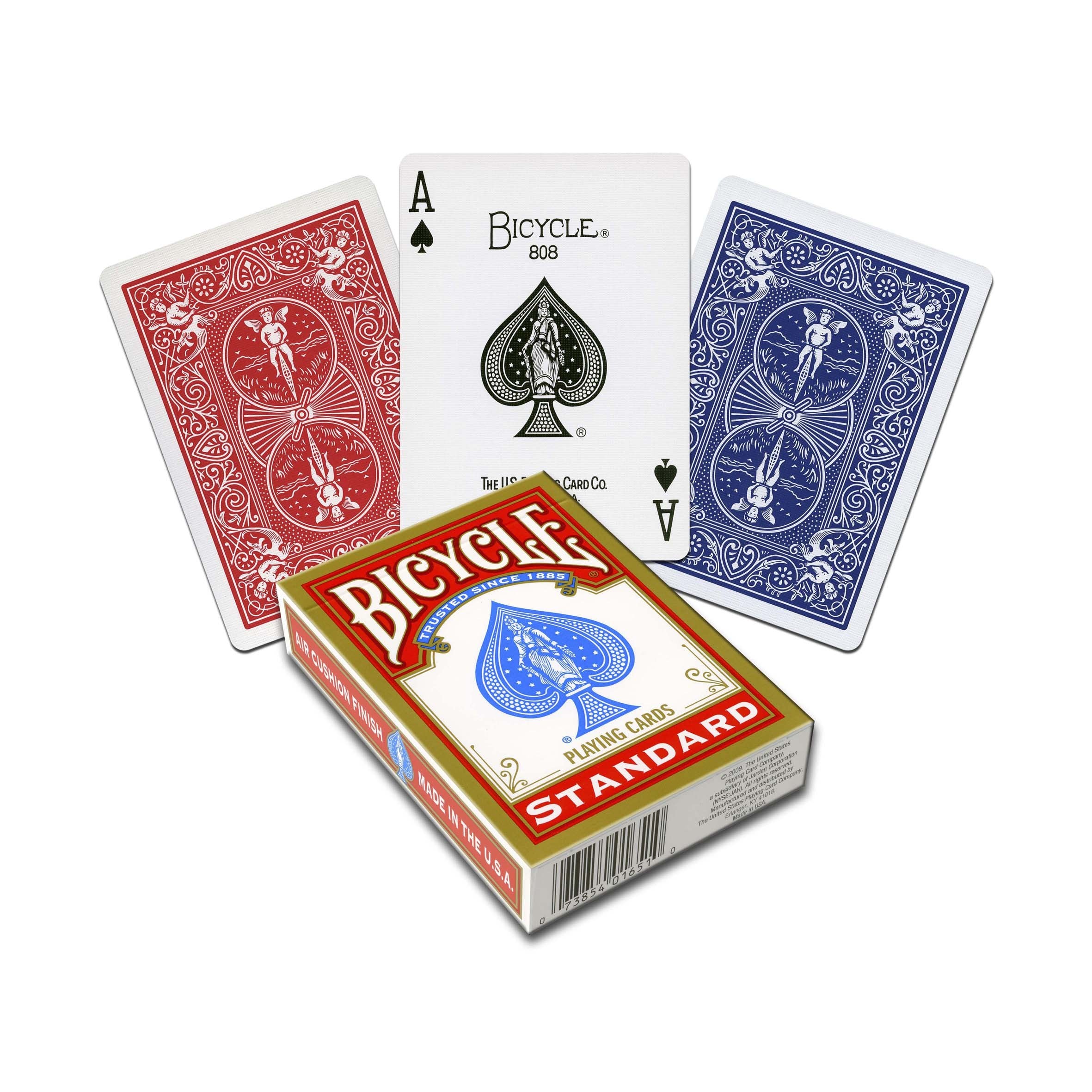 Bicycle Gold Standard Playing Cards - 1 Deck | Air Cushion Finish | Standard Index 3
