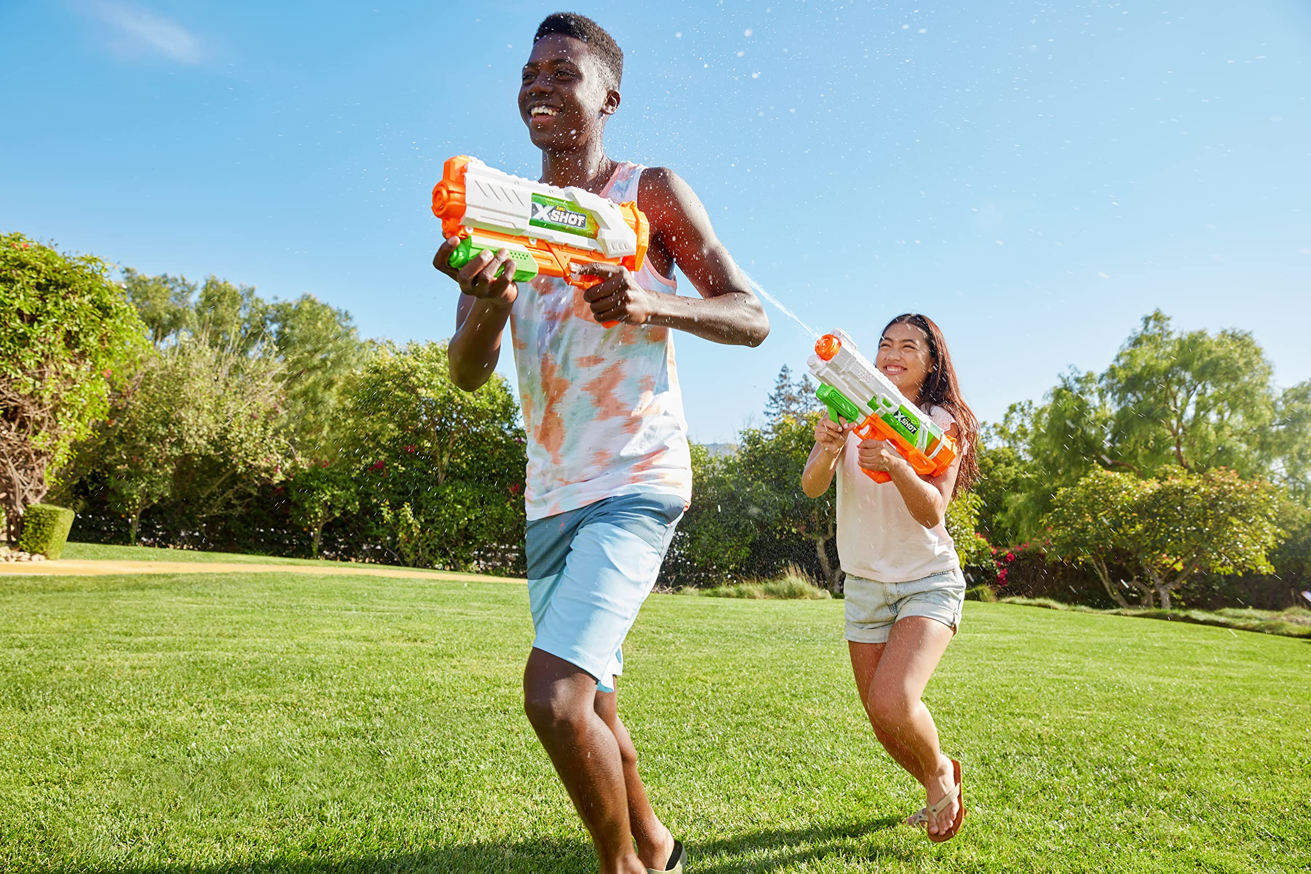 XSHOT Fast-Fill Medium Water Blaster - 2 Pack | 34ft Range | 700mL Capacity 5
