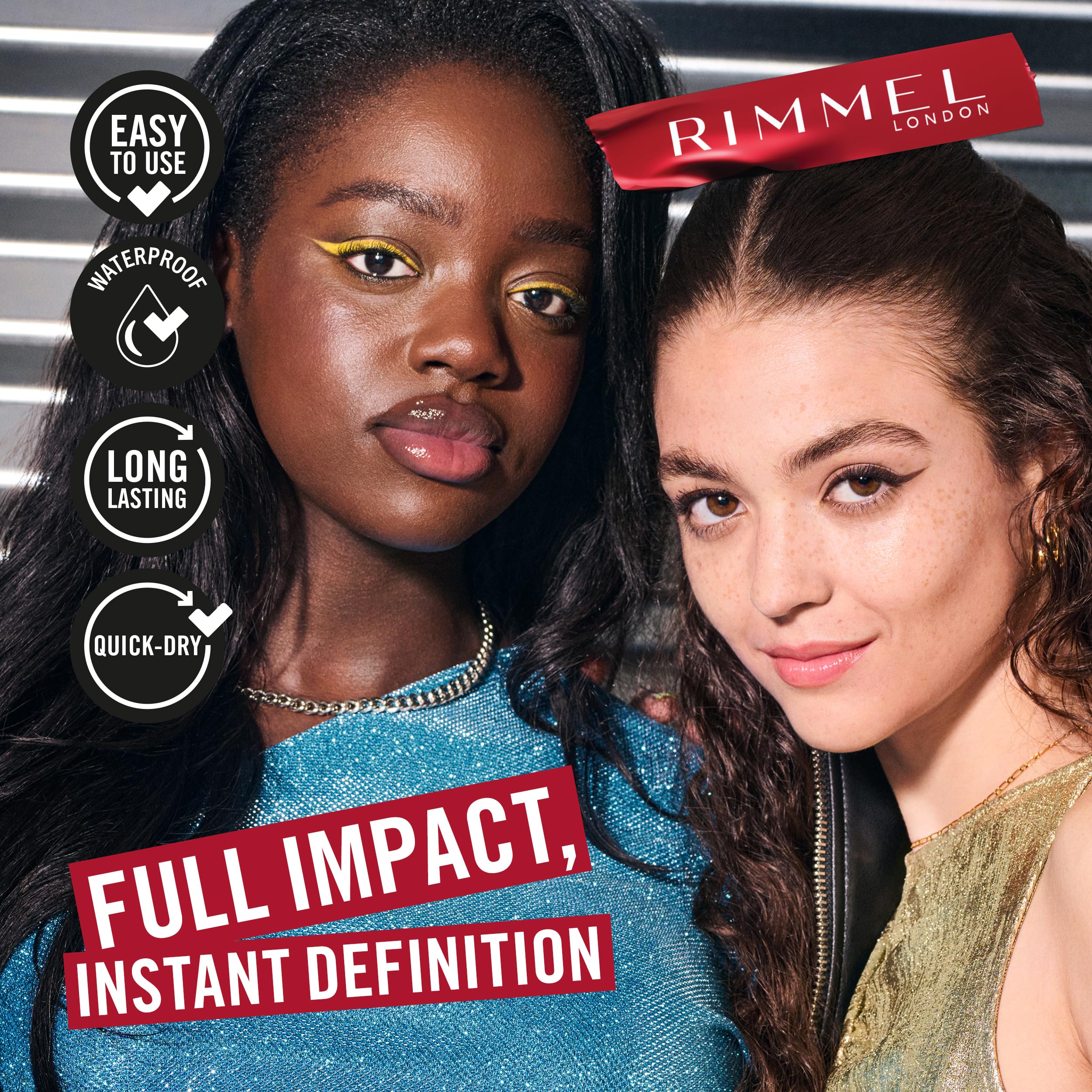 Rimmel Wonder"Ink Precision Liquid Eyeliner Pen (7g) - 004 Velvet Ivy, Waterproof Vegan Formula 8