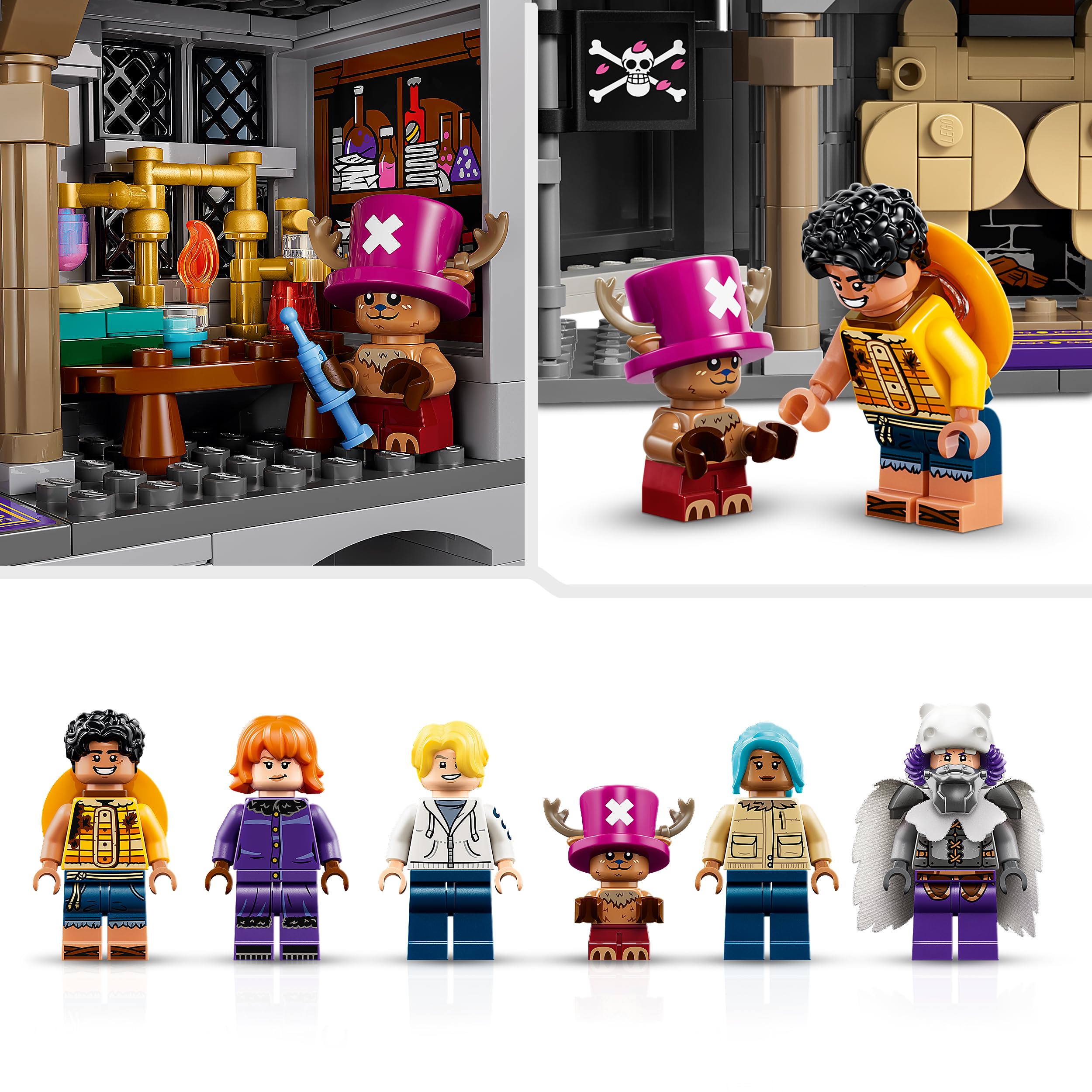 LEGO ONE PIECE Battle at Drum Castle Building Set | 6 Minifigures | Ages 9+ 4