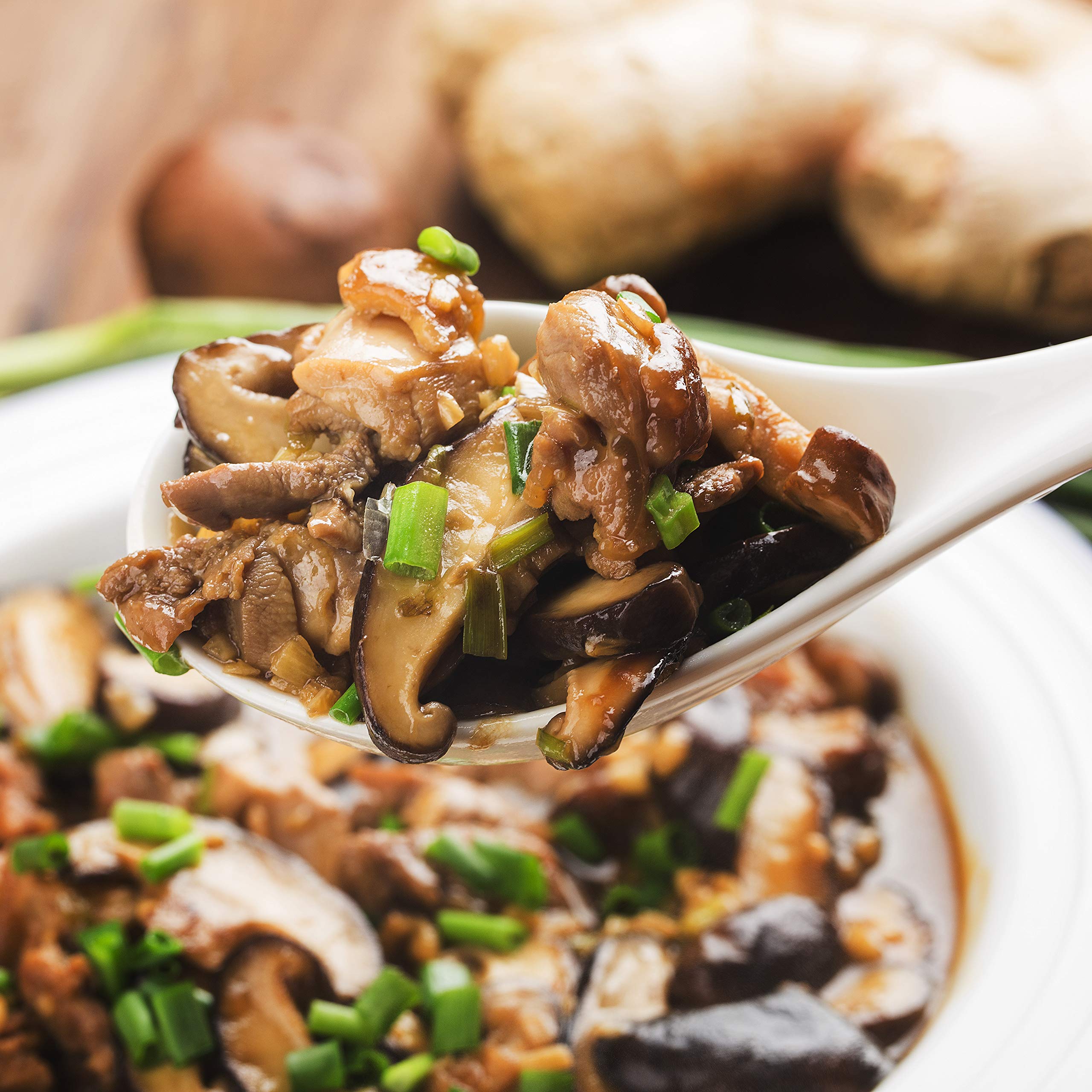 Emma Basic Dried Shiitake Mushroom - High Protein & Fibre | Umami Flavour | 500g Whole 3