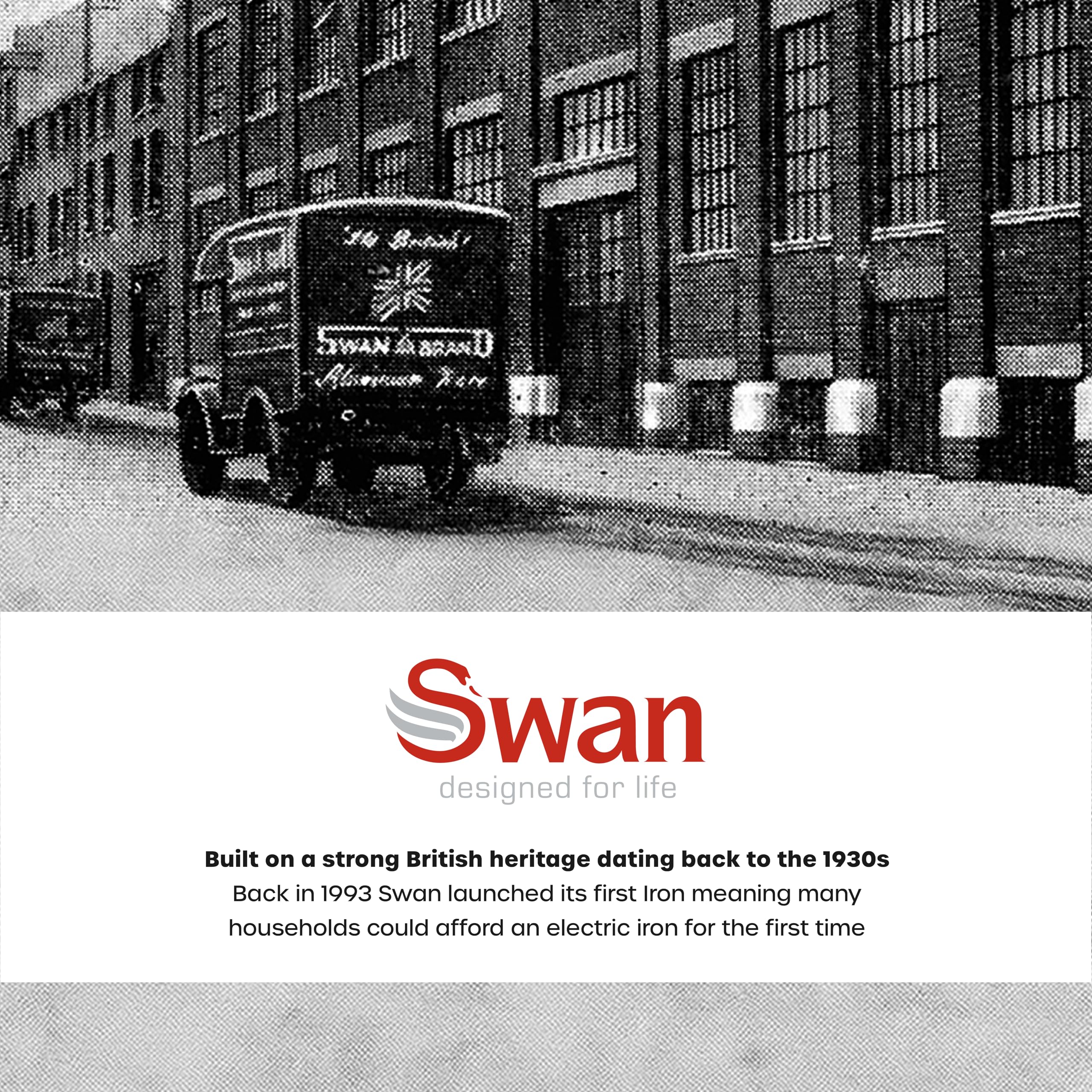 Swan Elevate Angled Floor Scrubbing Brush with Squeegee | 180° Pivoting Head | 5 Layer Bristles 8