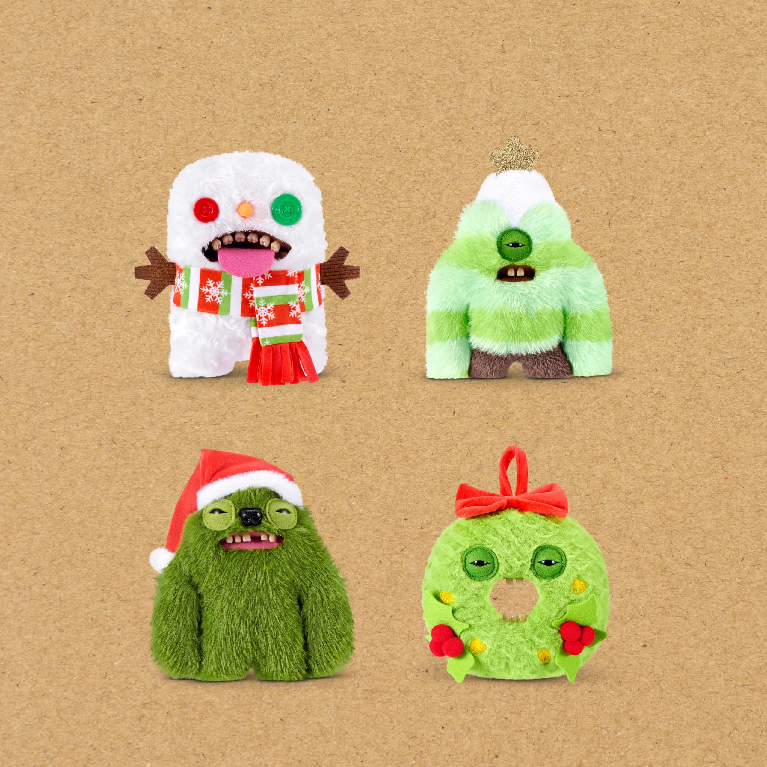 Fuggler Keith Wreathington Festive Fuggs 9 Inch Soft Doll 5