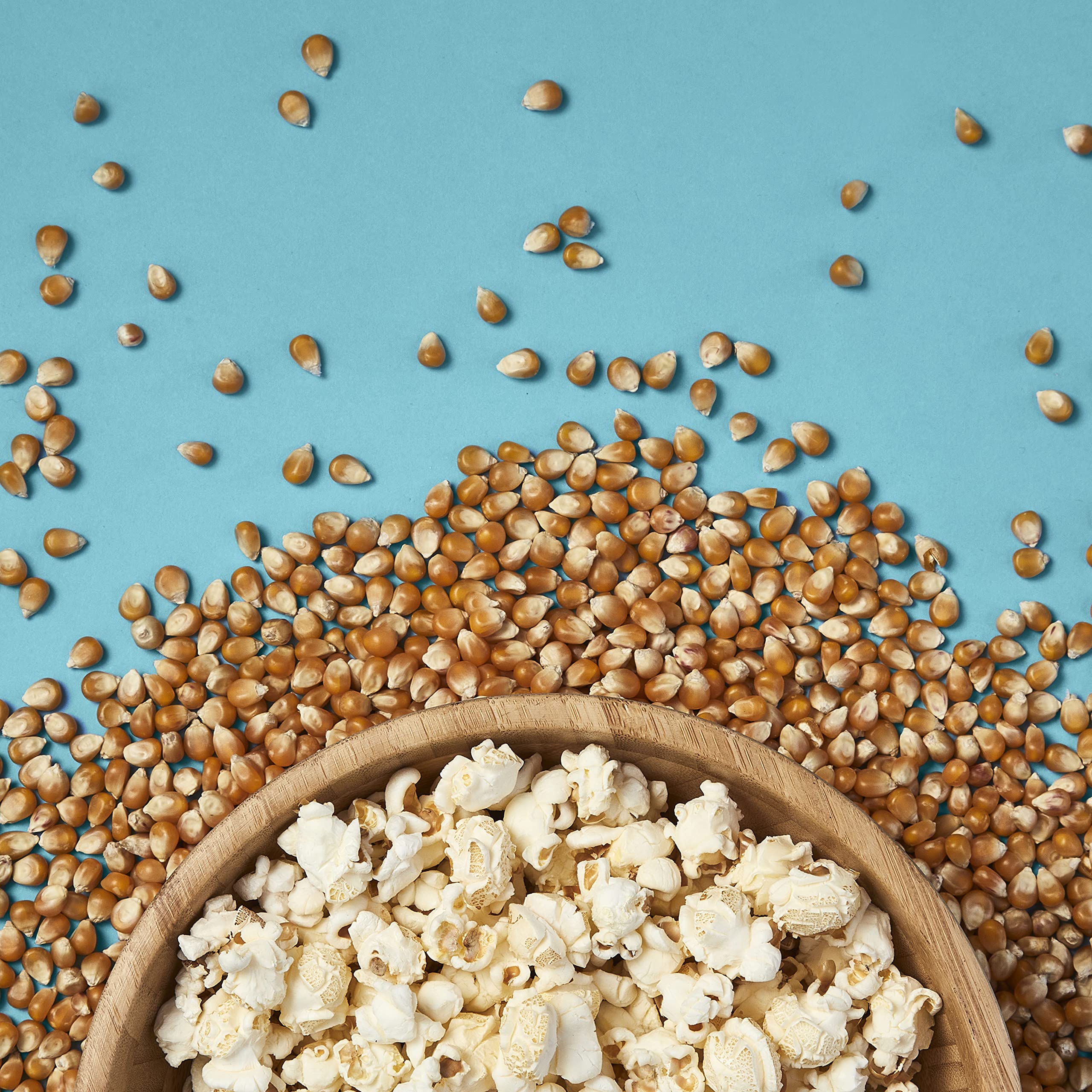 Joe & Seph's Popping Corn Kernels - Mushroom Type | 1kg Resealable Pouch | GMO Free 3