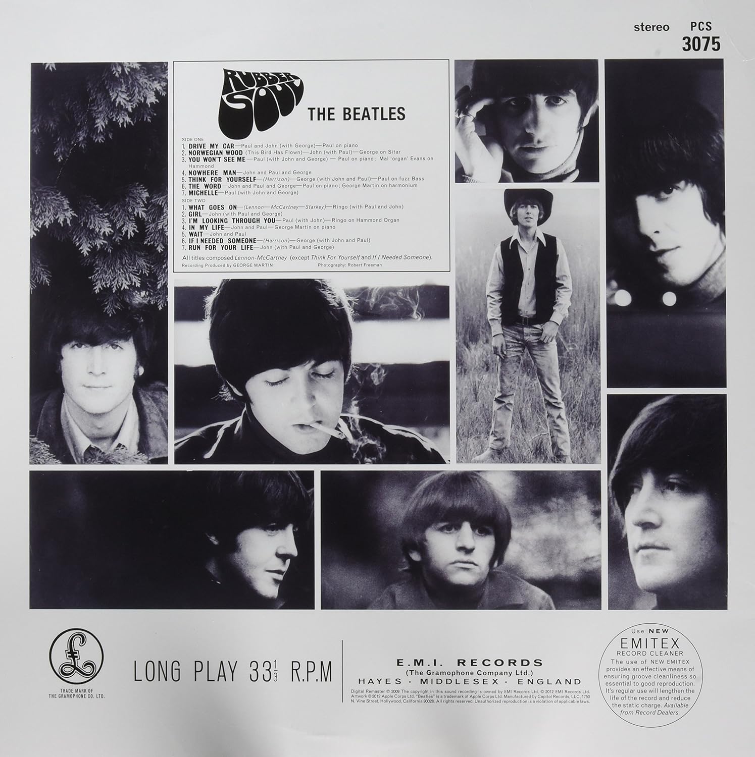 The Beatles - Rubber Soul (Remastered, 180g Vinyl)