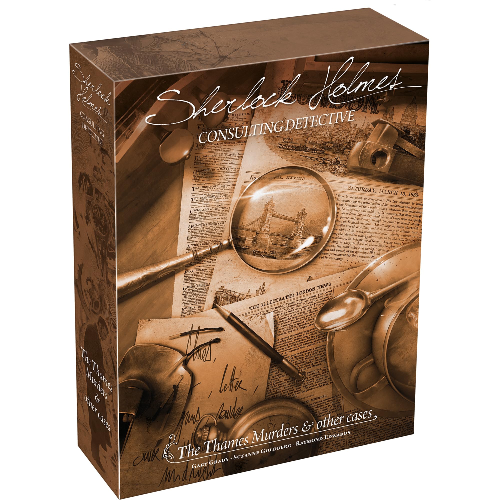 Sherlock Holmes: The Thames Murders and Other Cases Board Game 10