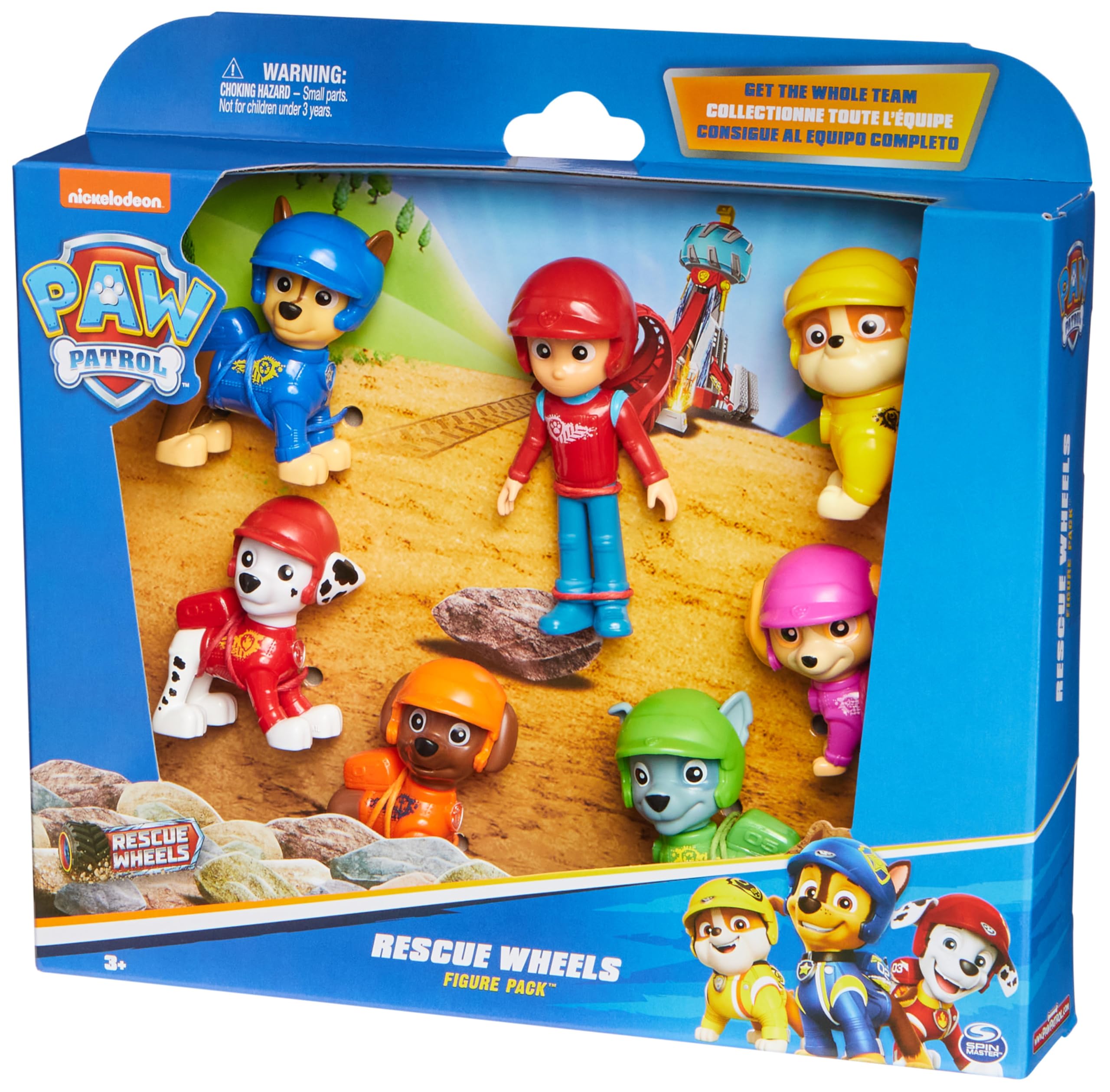Paw Patrol Rescue Wheels Gift Pack - 7 Collectible Action Figures with Rescue Wheels Uniforms 5
