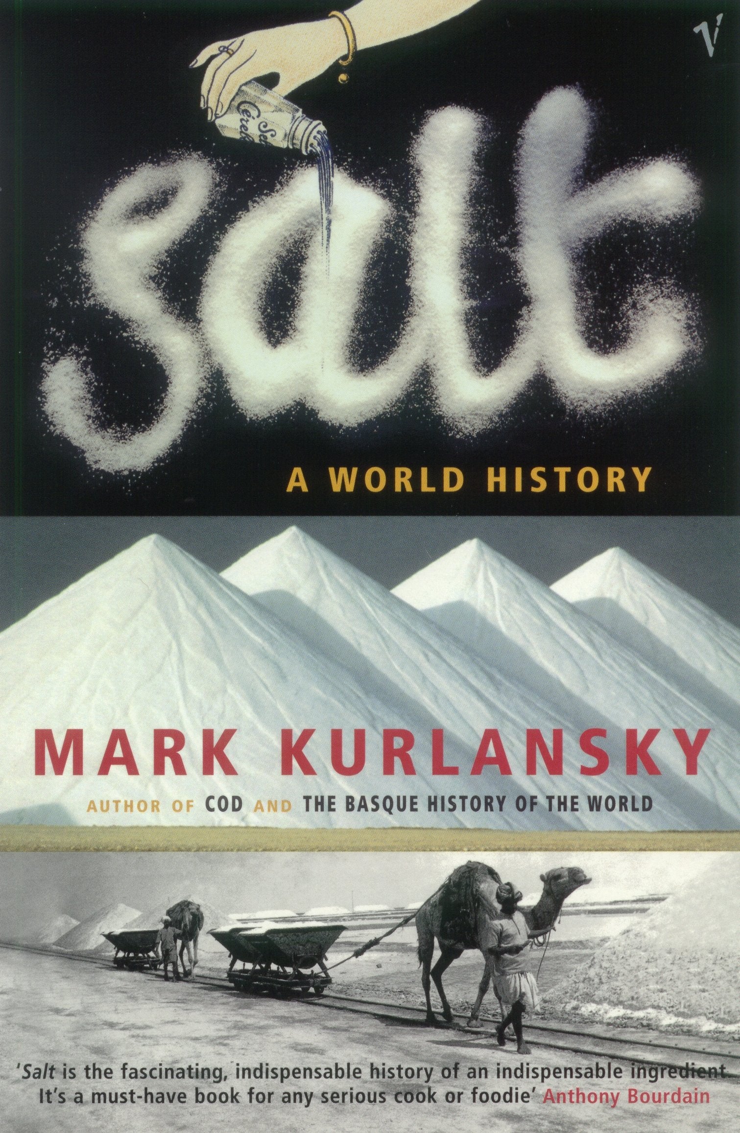 Salt: A World History by Mark Kurlansky - Travel Writing Paperback