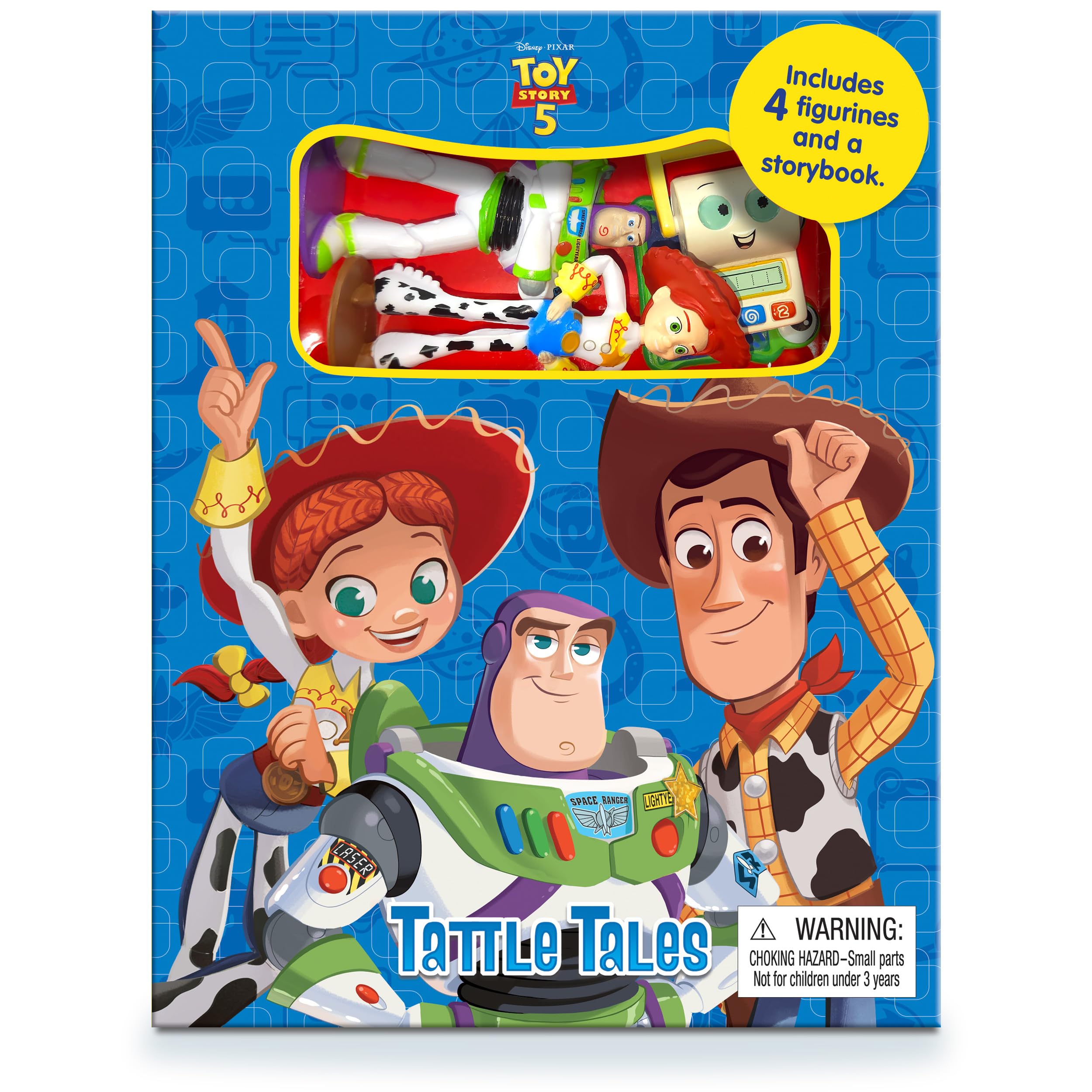 Phidal Disney / Pixar Toy Story 5 Tattle Tales Activity Book | Board Book | Ages 3+ 1