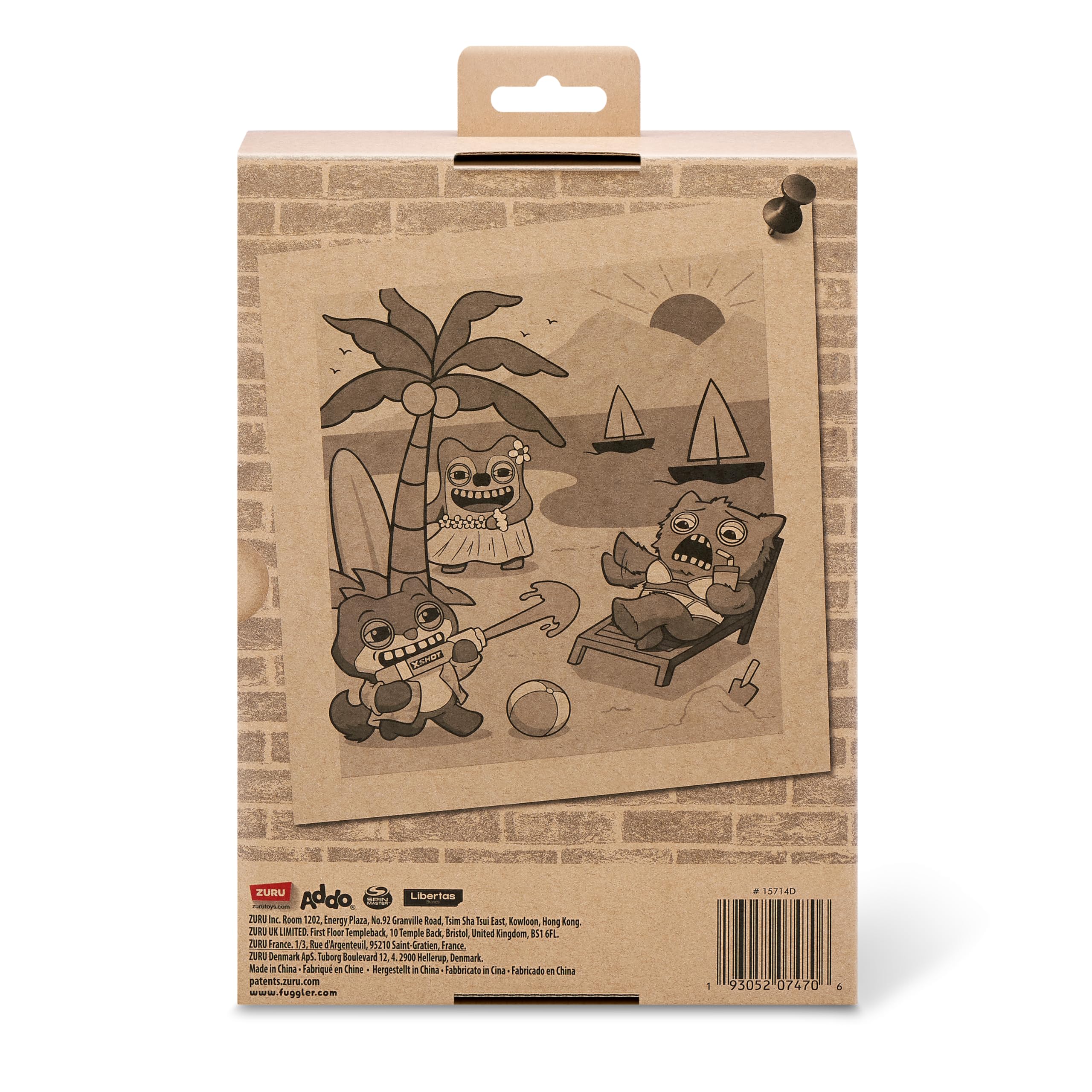 Fuggler Vacay Vibes - Rabid Rabbit Red Plush Collectible Toy (9") 11