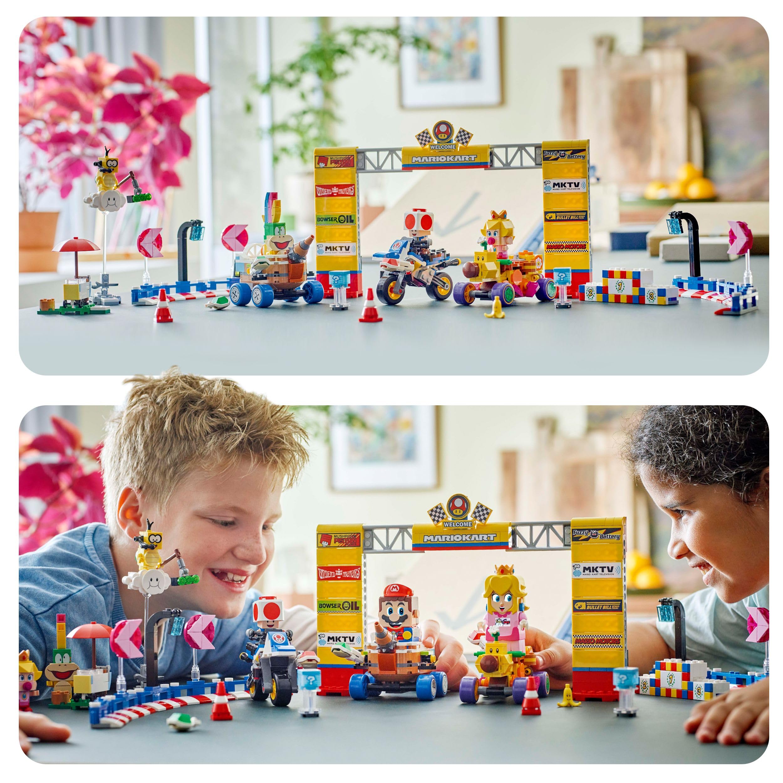 LEGO Super Mario: Mario Kart – Baby Peach & Grand Prix Building Toy Set - 823 Pieces 6