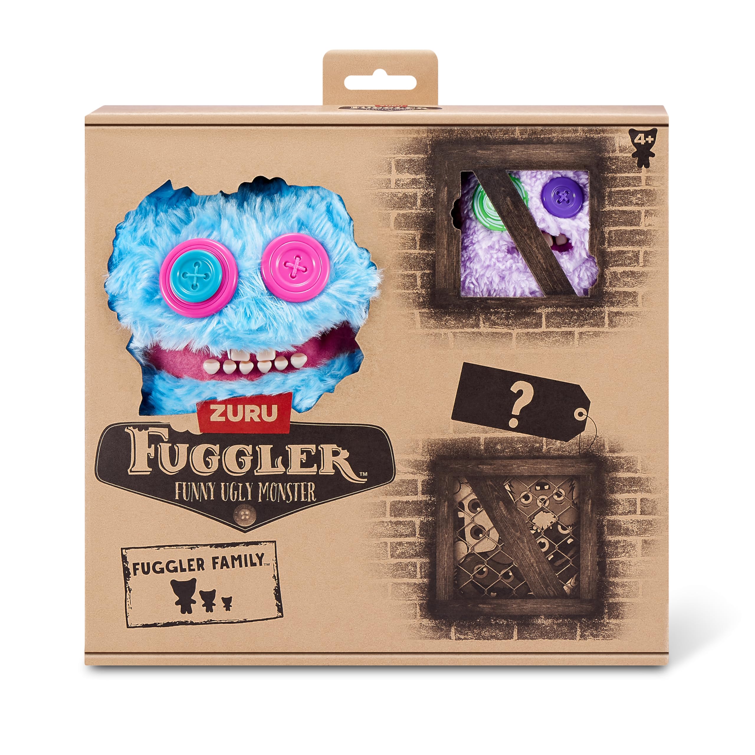 Fuggler Fugg Family by ZURU - Funny Ugly Monster Plush Collectible Toy 8