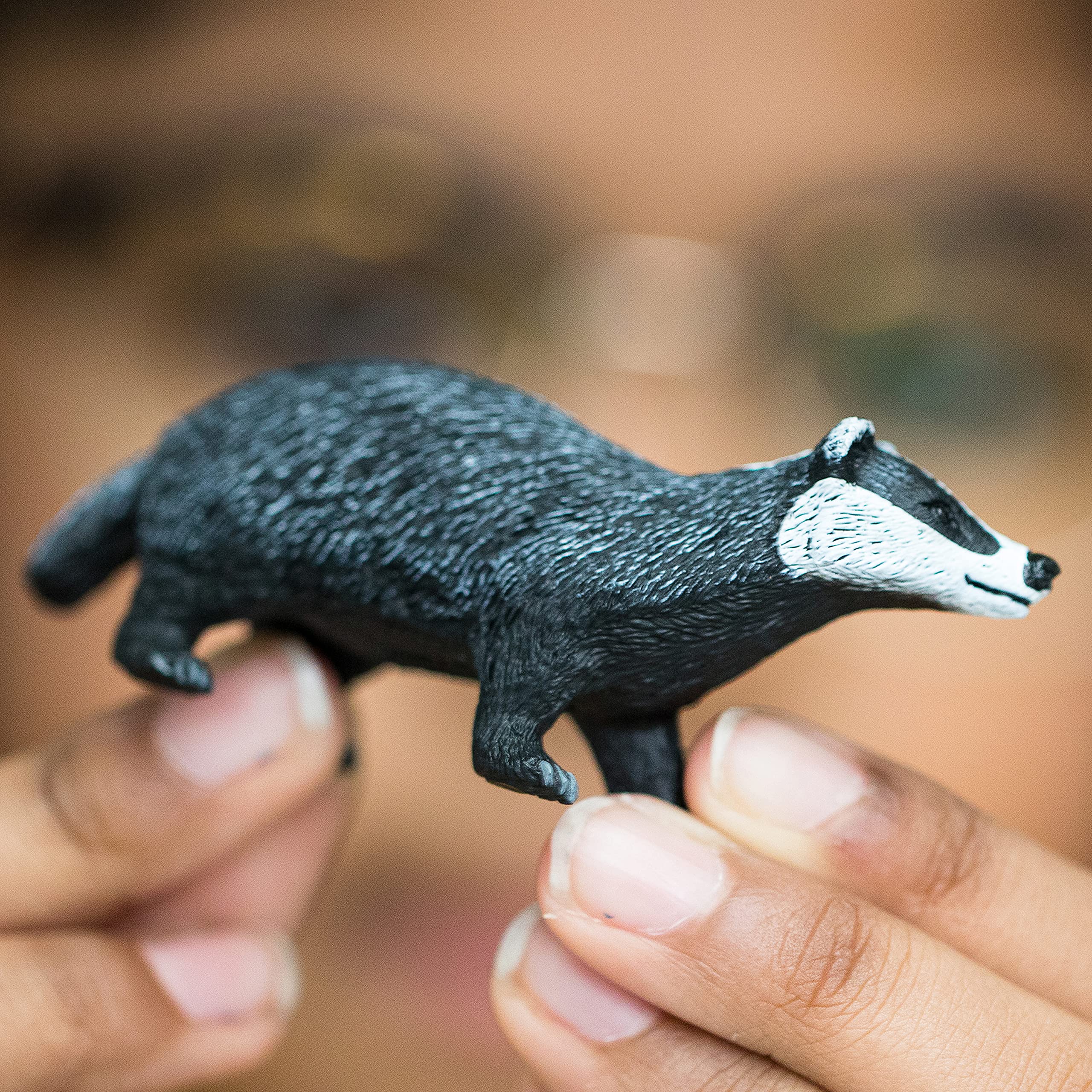 Schleich 14842 Wild Life Badger - Detailed Animal Figure for Kids 3-8 5