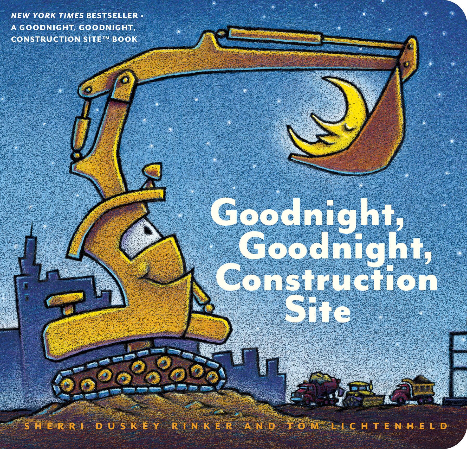 Chronicle Books Goodnight, Goodnight Construction Site - Board Book for Toddlers | Picture Book