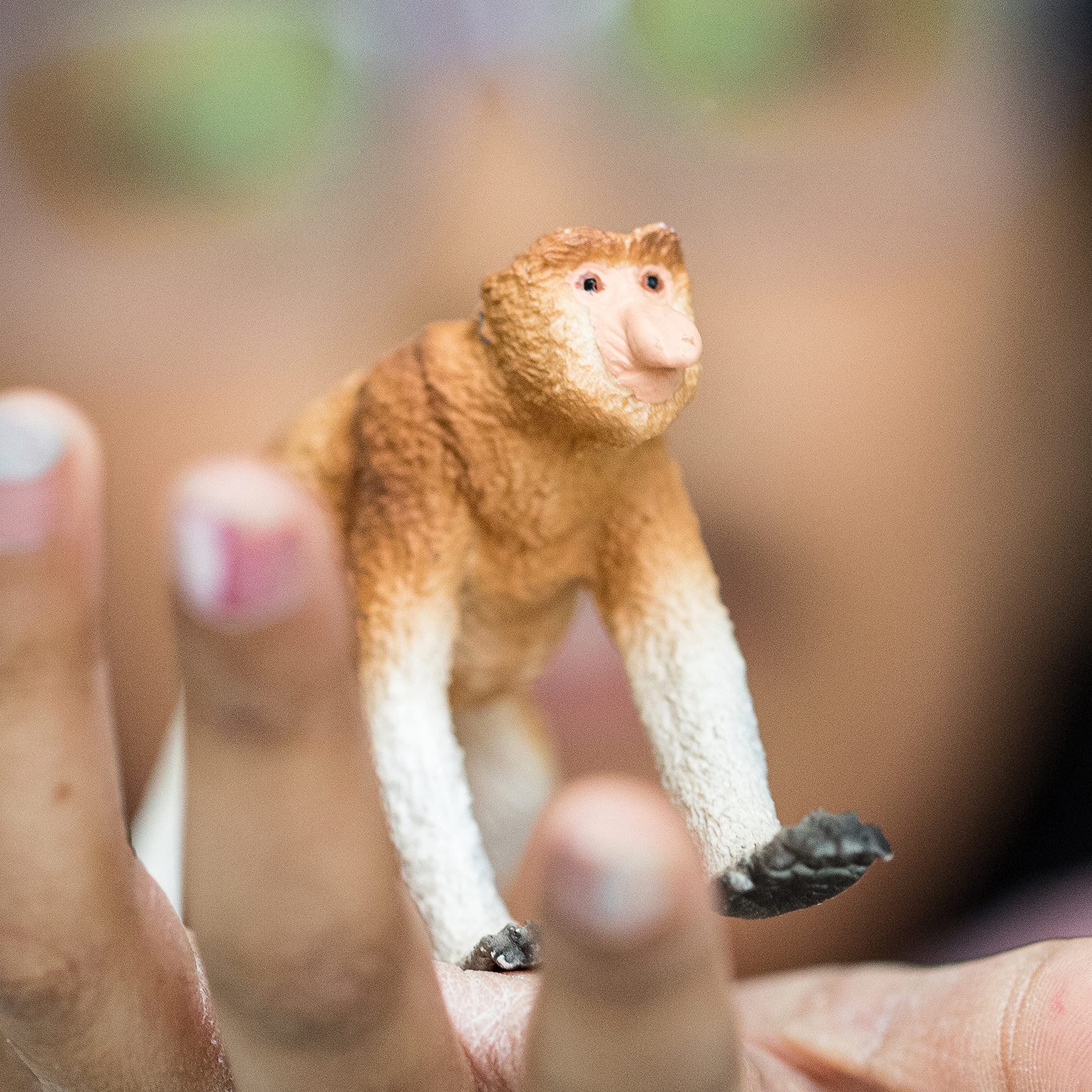 SCHLEICH Proboscis Monkey - Detailed Wildlife Figurine for Kids 3-8 Years 7