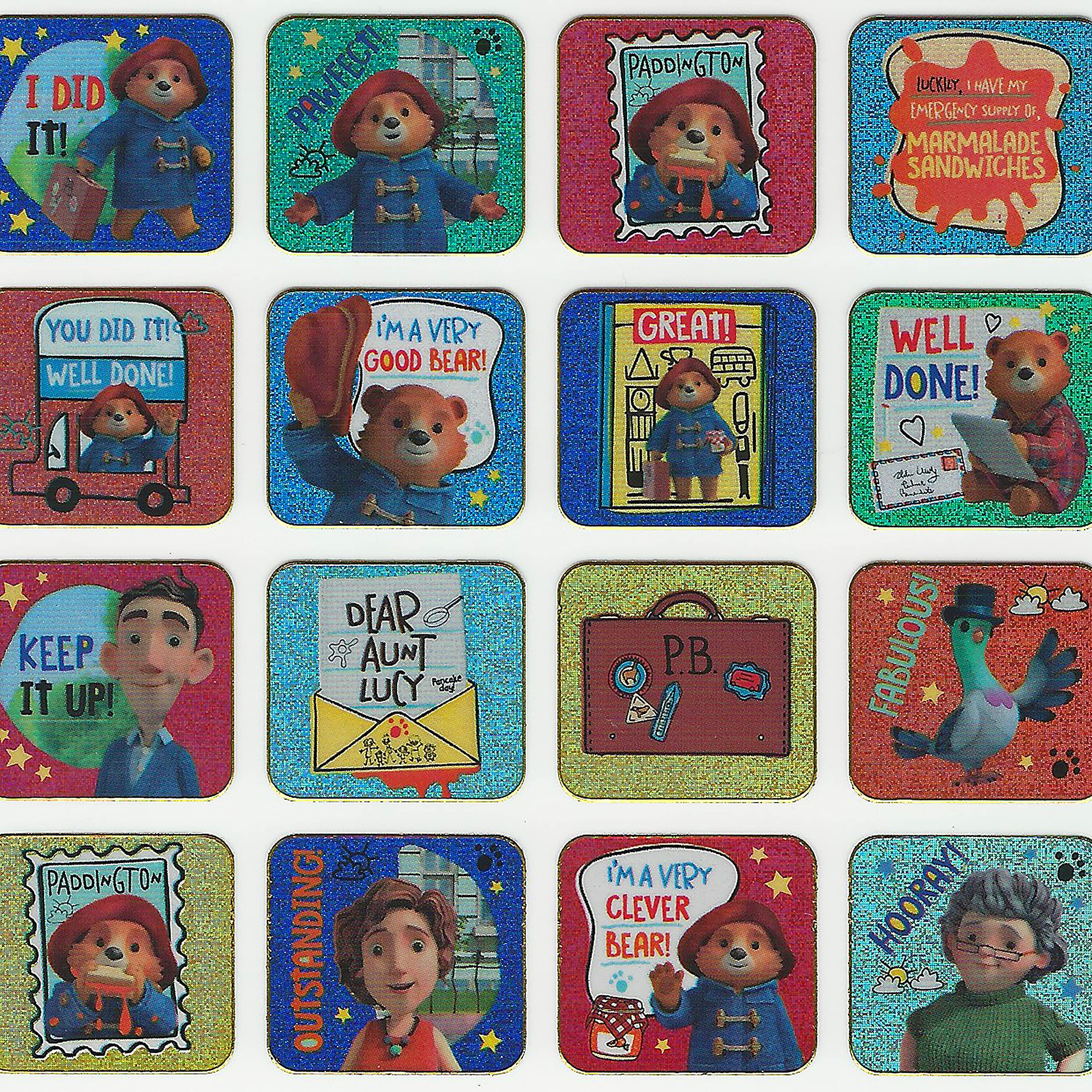 Paper Projects The Adventures of Paddington Reward Chart - Encourages Good Behaviour | Includes 56 Sparkly Stickers | Unisex Children 5