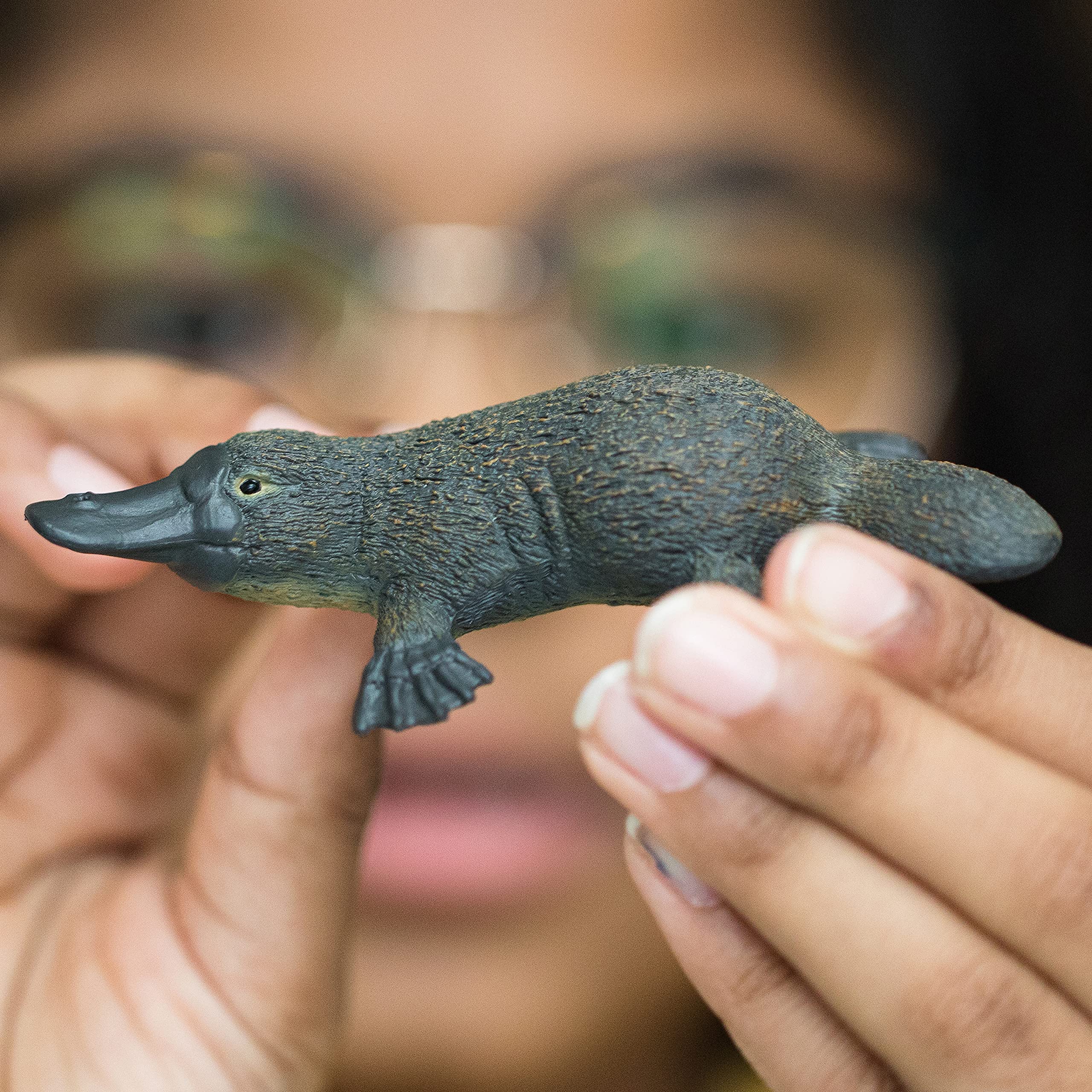 Schleich 14840 Wild Life Platypus - Educational Animal Figure for Kids 3-8 Years 4