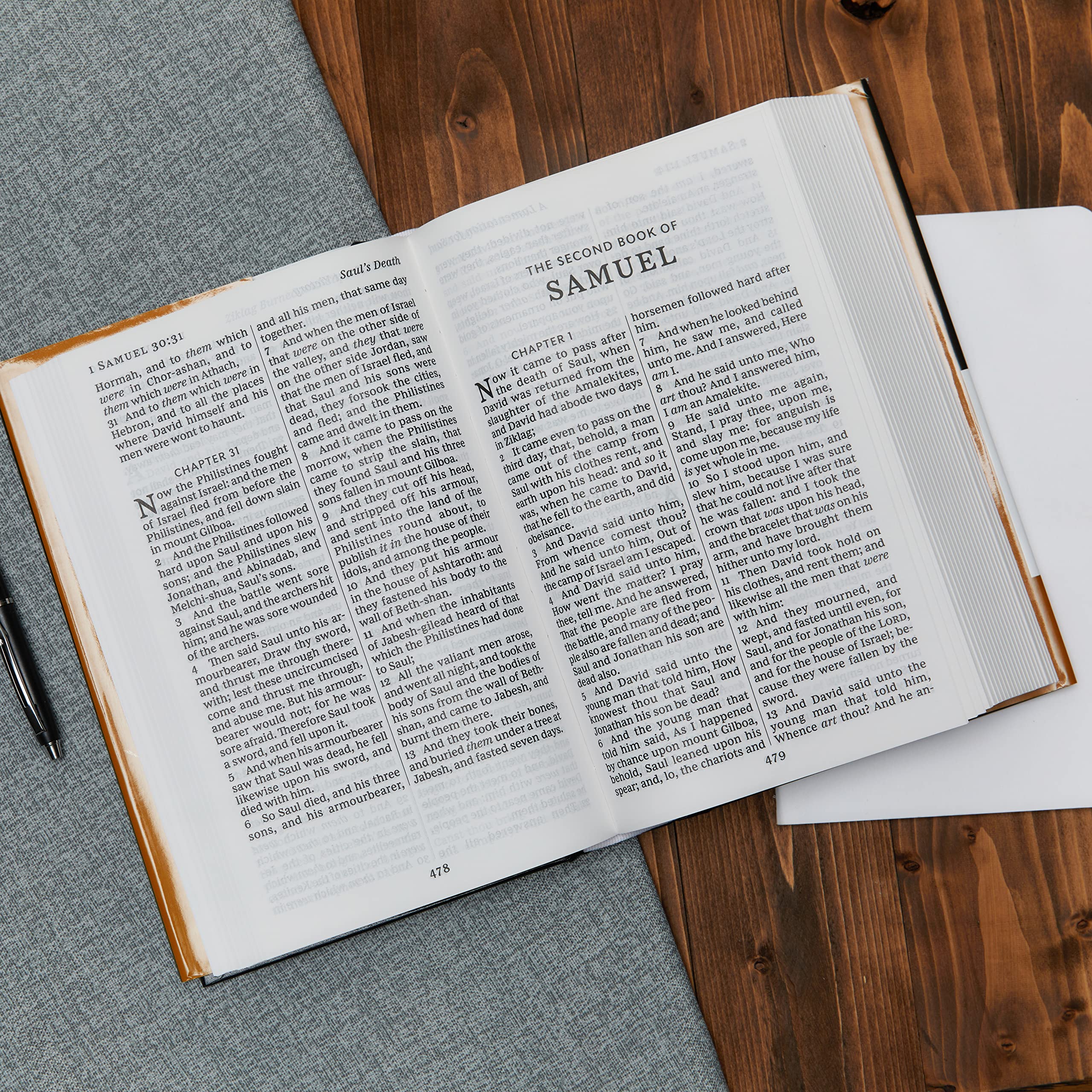 HarperCollins KJV Pew Bible - Large Print | Hardcover | Red Letter Edition 3