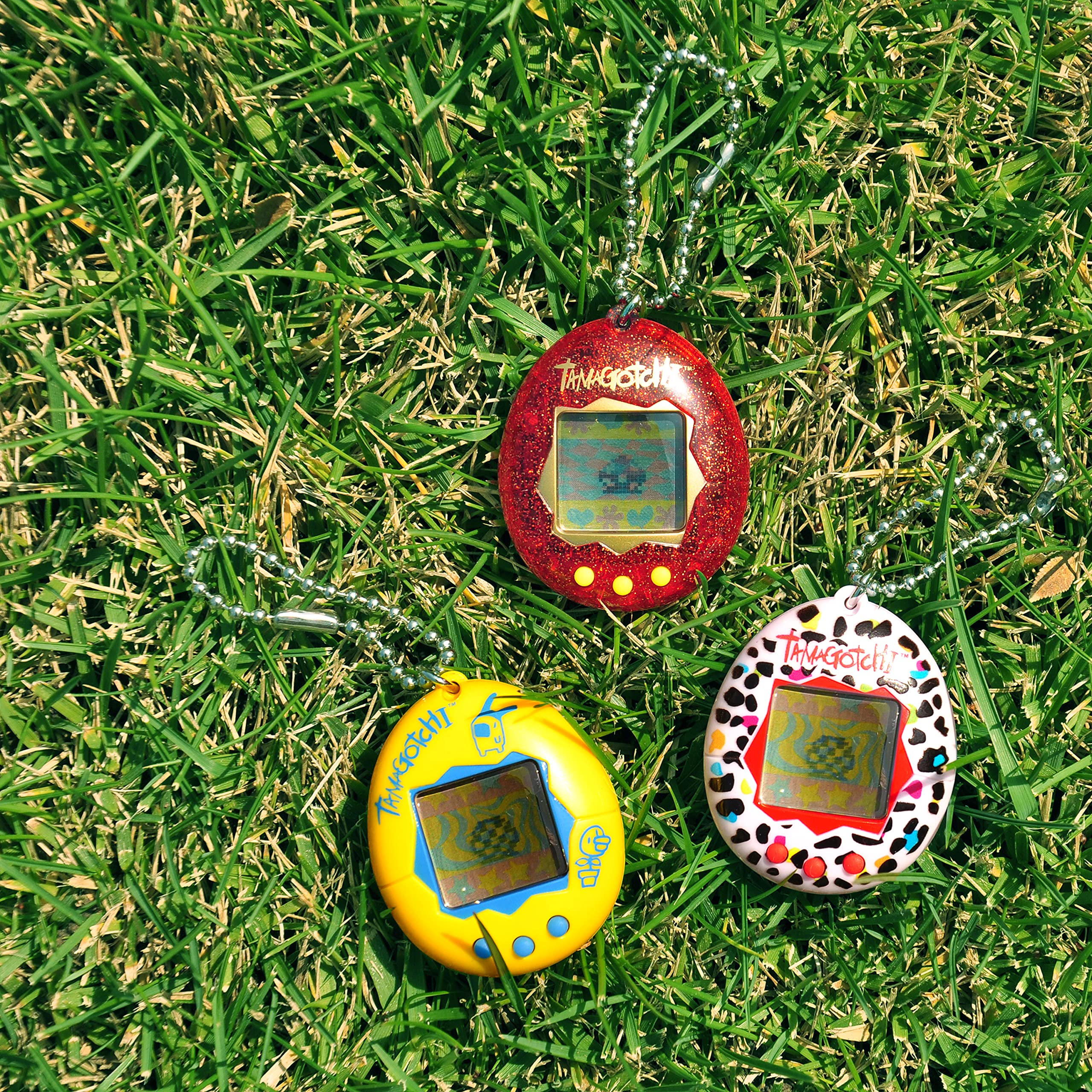 Bandai Tamagotchi Original Red Glitter Shell - Retro Virtual Pet Toy for Kids 8+ 6