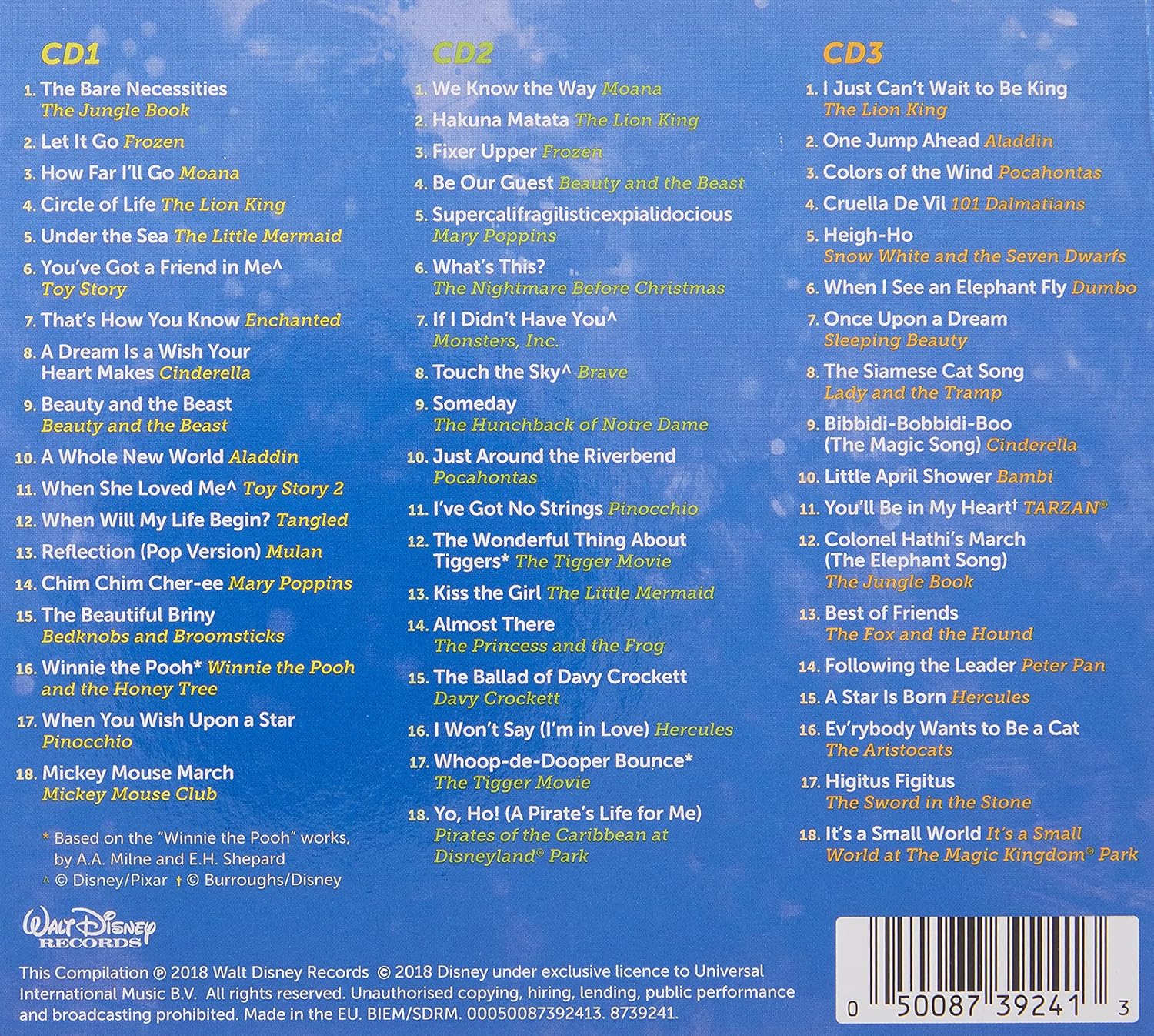 Ultimate Disney - Audio CD 7