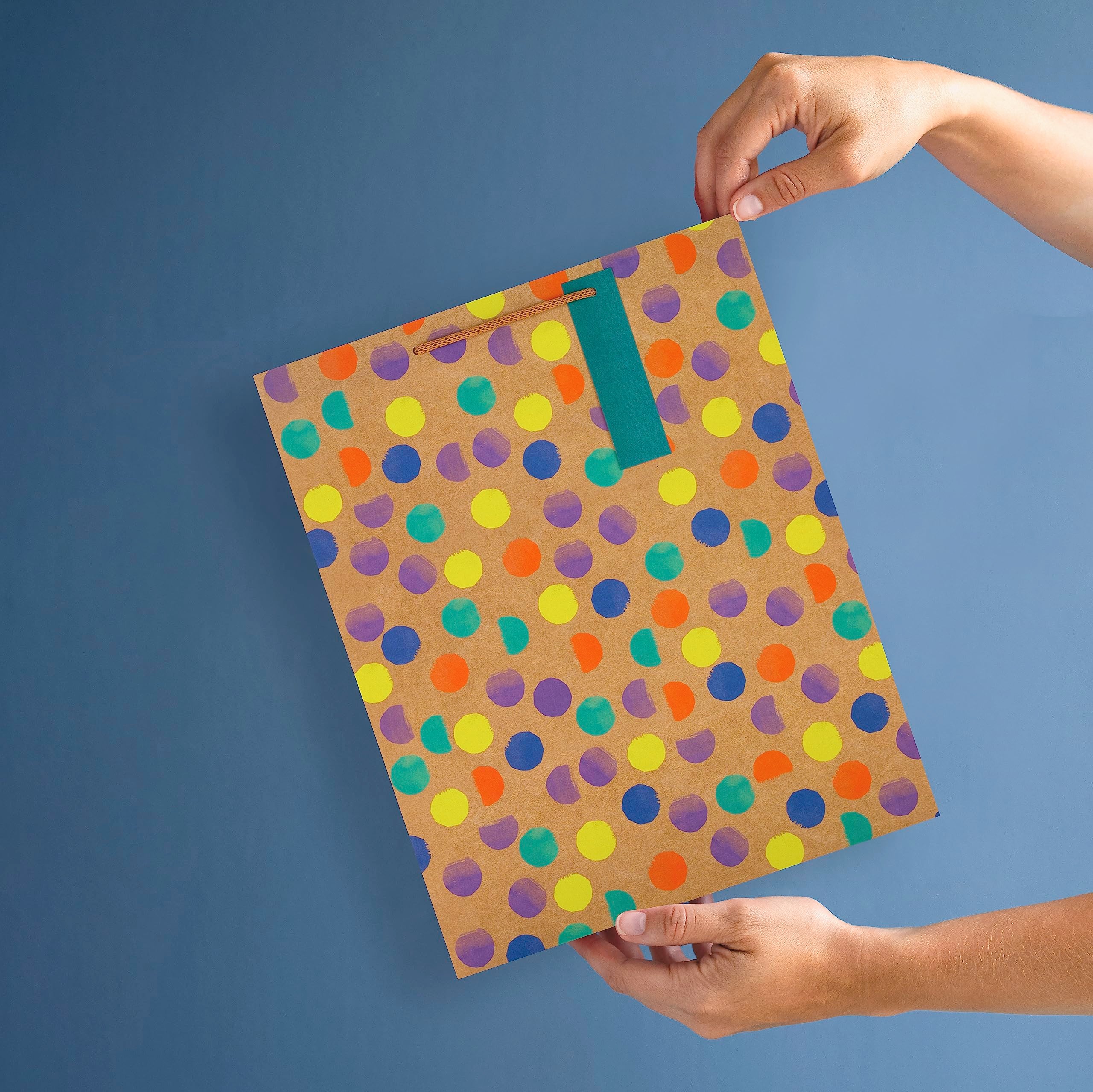 Hallmark Large Multi-Occasion Birthday Gift Bags - Pack of 4 in Polka-Dot Design 2