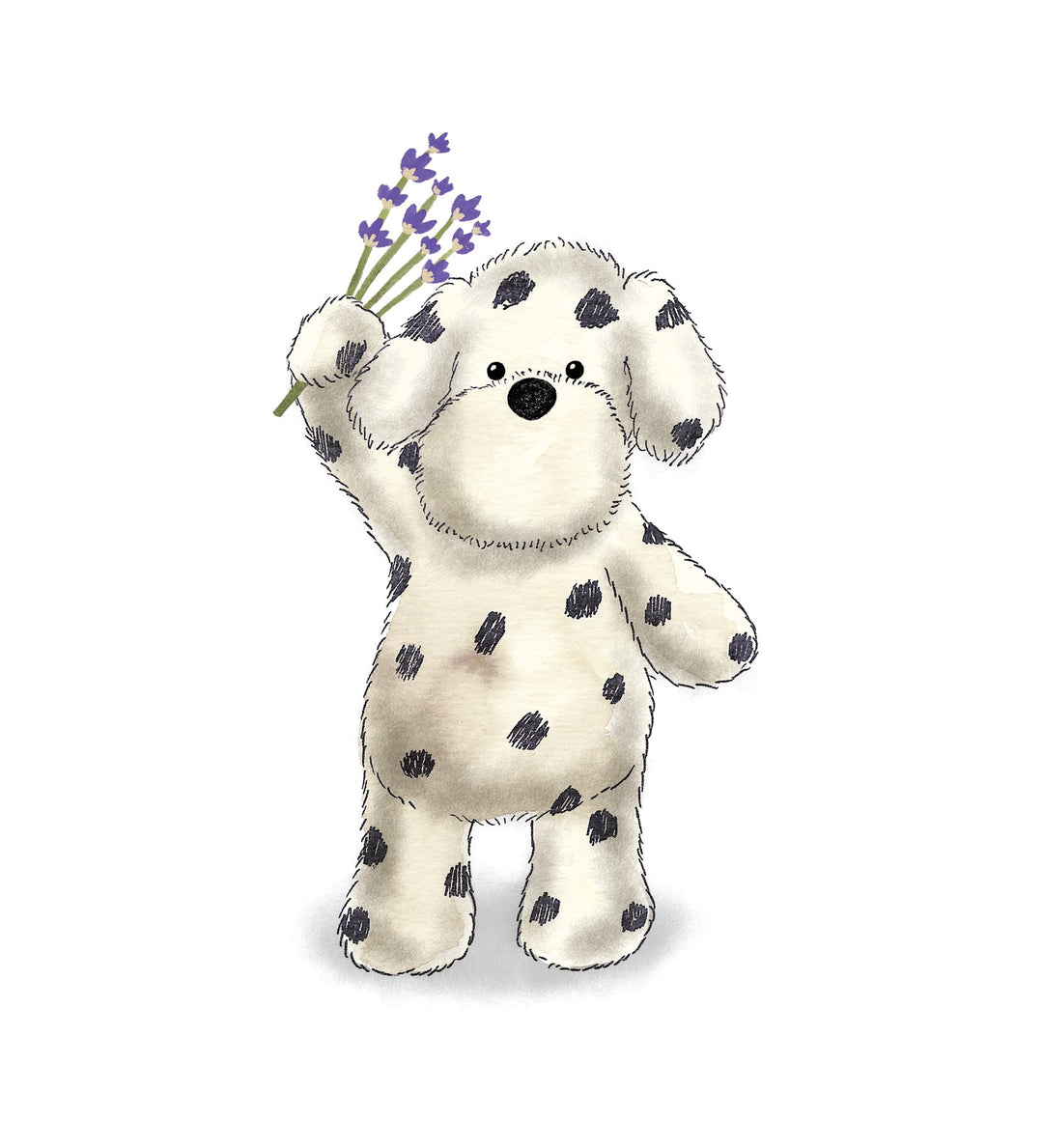 Warmies 13" Dalmatian - Fully Heatable Cuddly Toy scented with French Lavender