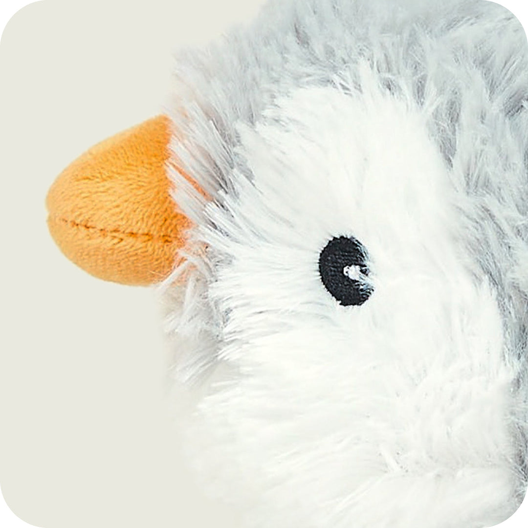 Warmies 13" Grey Penguin - Fully Heatable Cuddly Toy scented with French Lavender