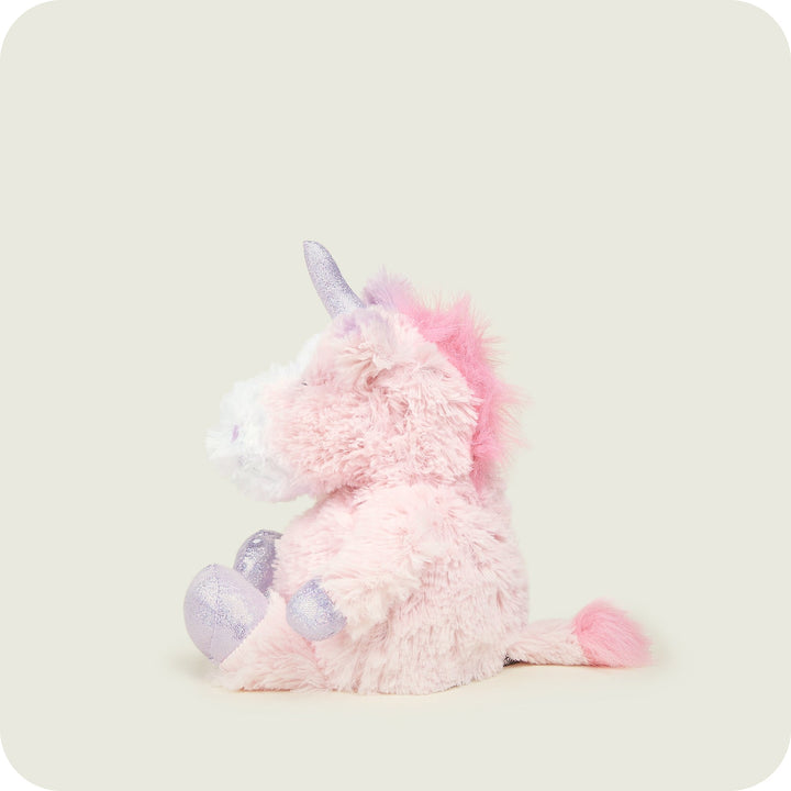 Warmies Junior Sparkly Pink Unicorn 9"