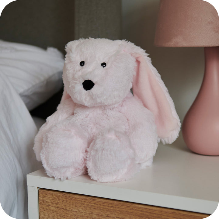 Warmies voll beheizbares Kuscheltier mit französischem Lavendelduft – Pink Bunny 13"