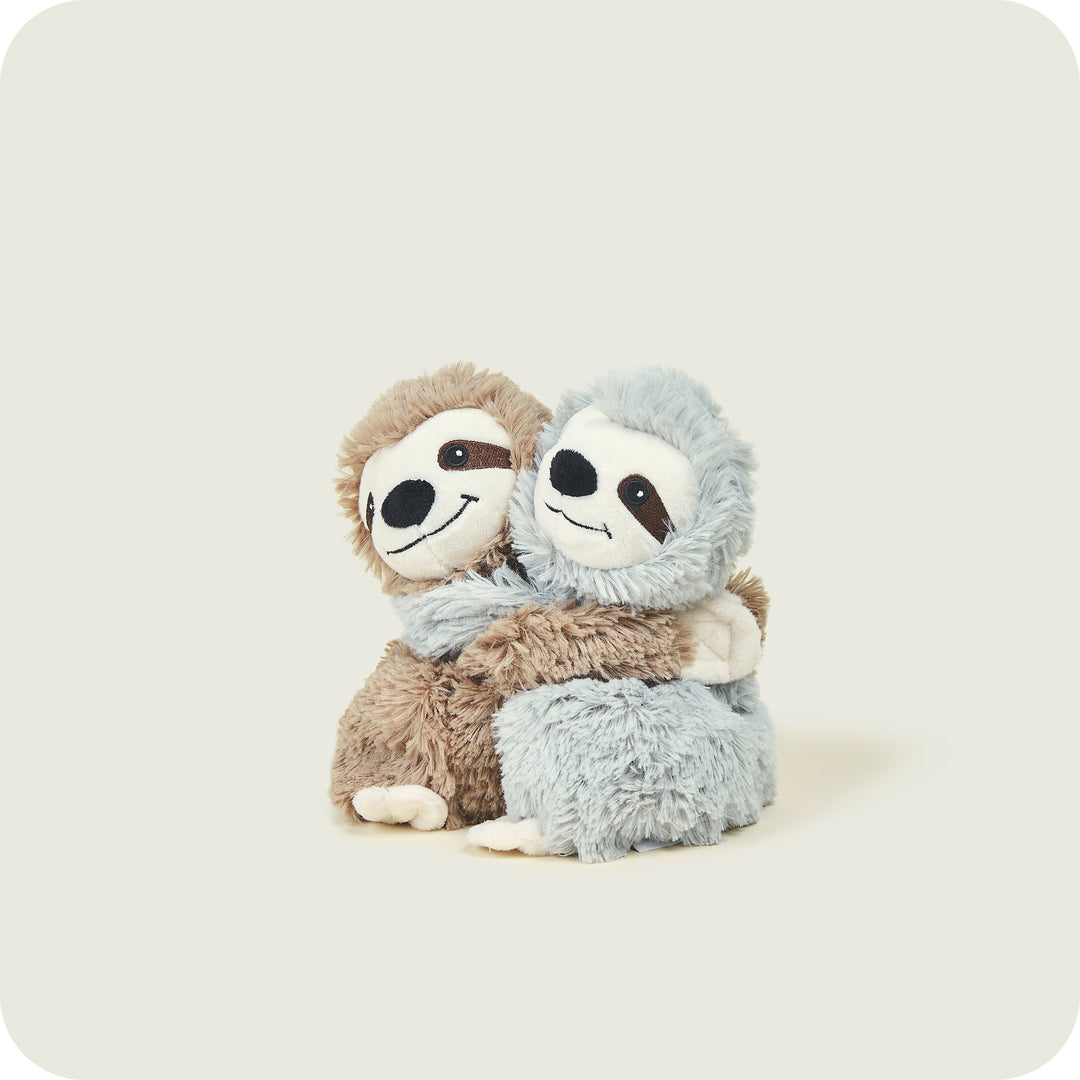 Warmies 9" Warm Hugs Sloths - Fully Heatable Soft Toy Scented with French Lavender