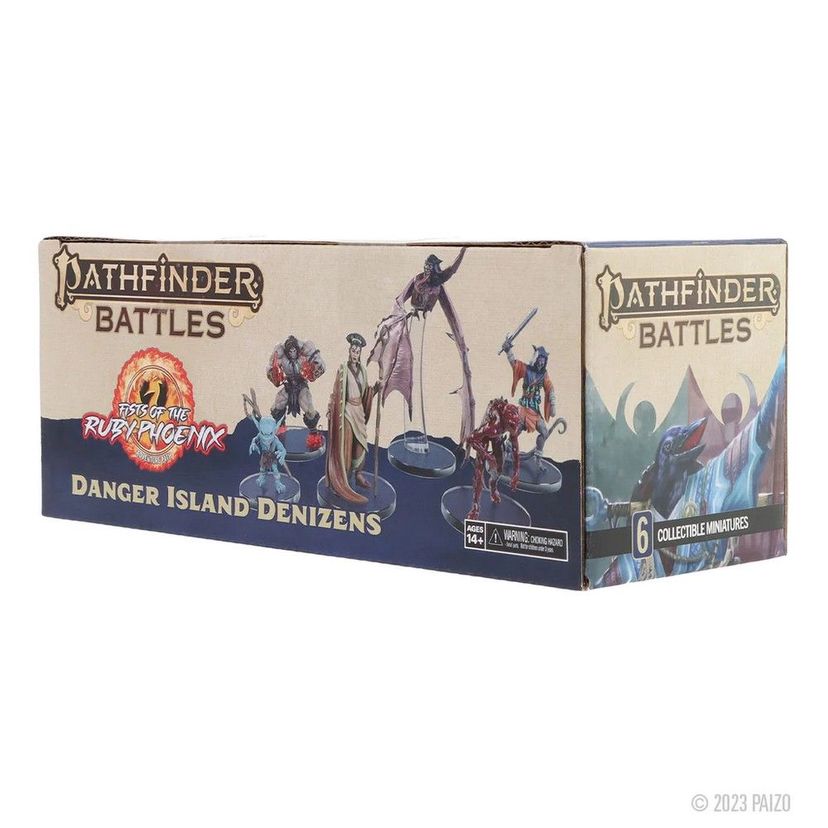 Pathfinder Battles: Fists of the Ruby Phoenix – Danger Island Denizens Boxset