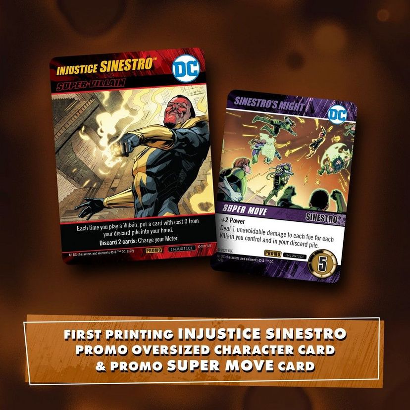 DC Deck-Building Game: Injustice