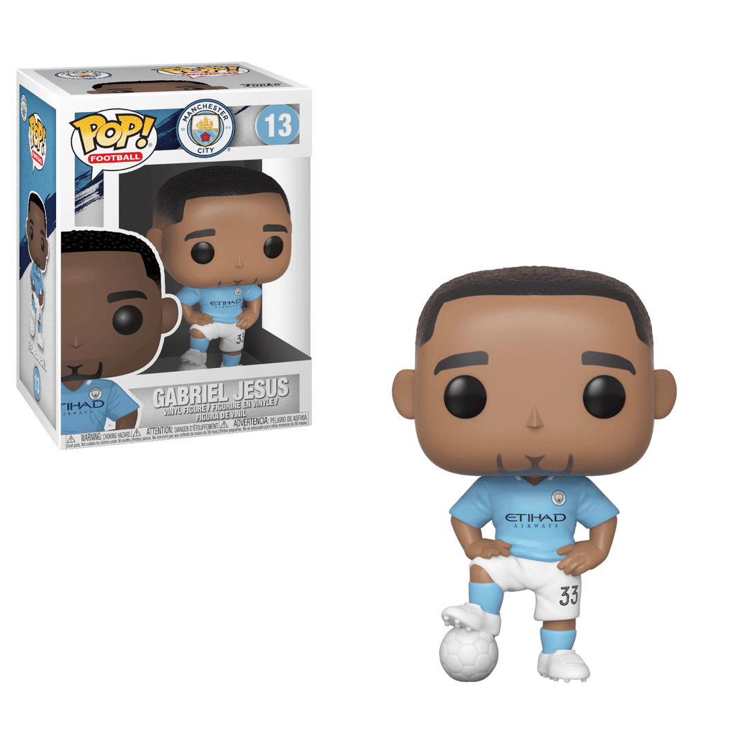 Fútbol (Soccer) Gabriel Jesus Funko 29212 Pop! Vinilo #13