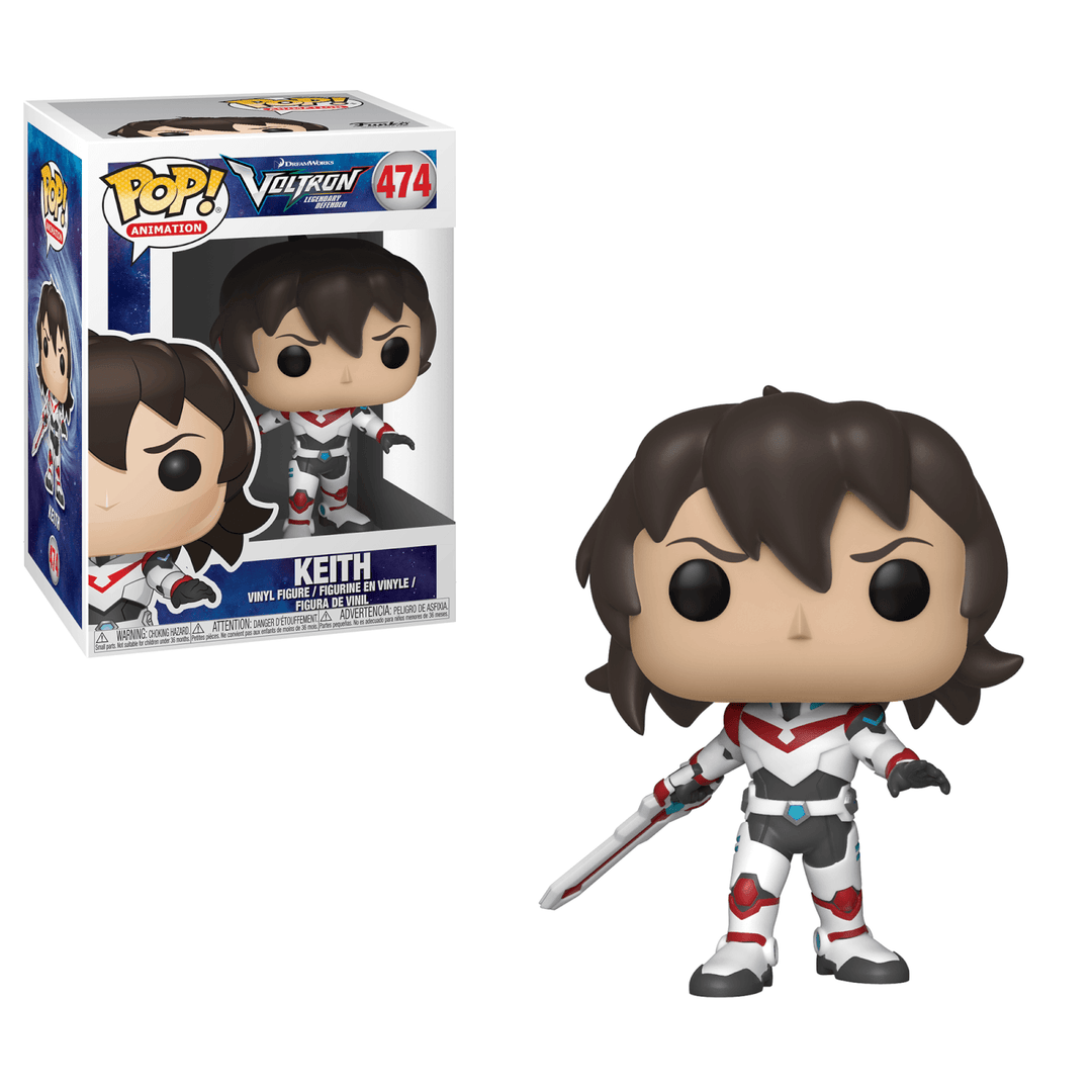 Voltron: Legendary Defender Keith Funko 34195 Pop! Vinilo #474