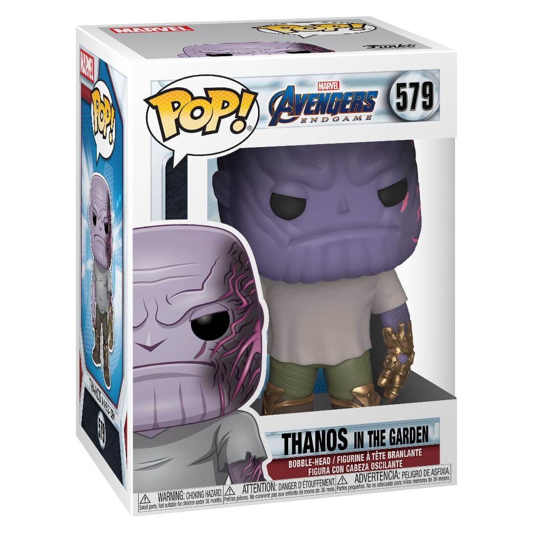 Marvel Avengers: Endgame (MCU) Thanos (nel giardino) w/ Gauntlet Funko 45141 Pop! Vinile #579