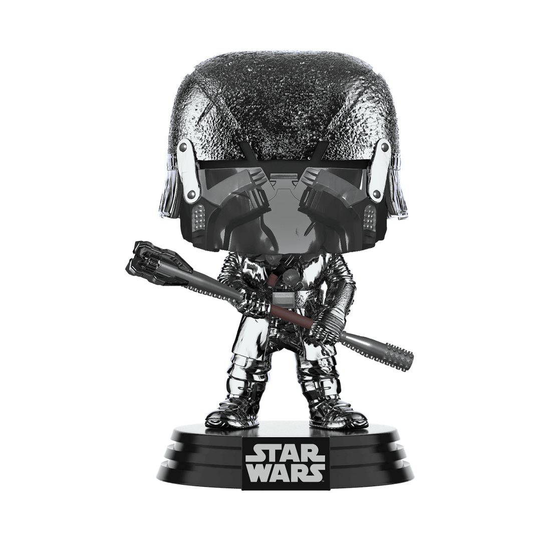 Star Wars Ritter von Ren (Kriegsclub, Hämatit) Chrome Funko 47242 Pop! Vinyl #332